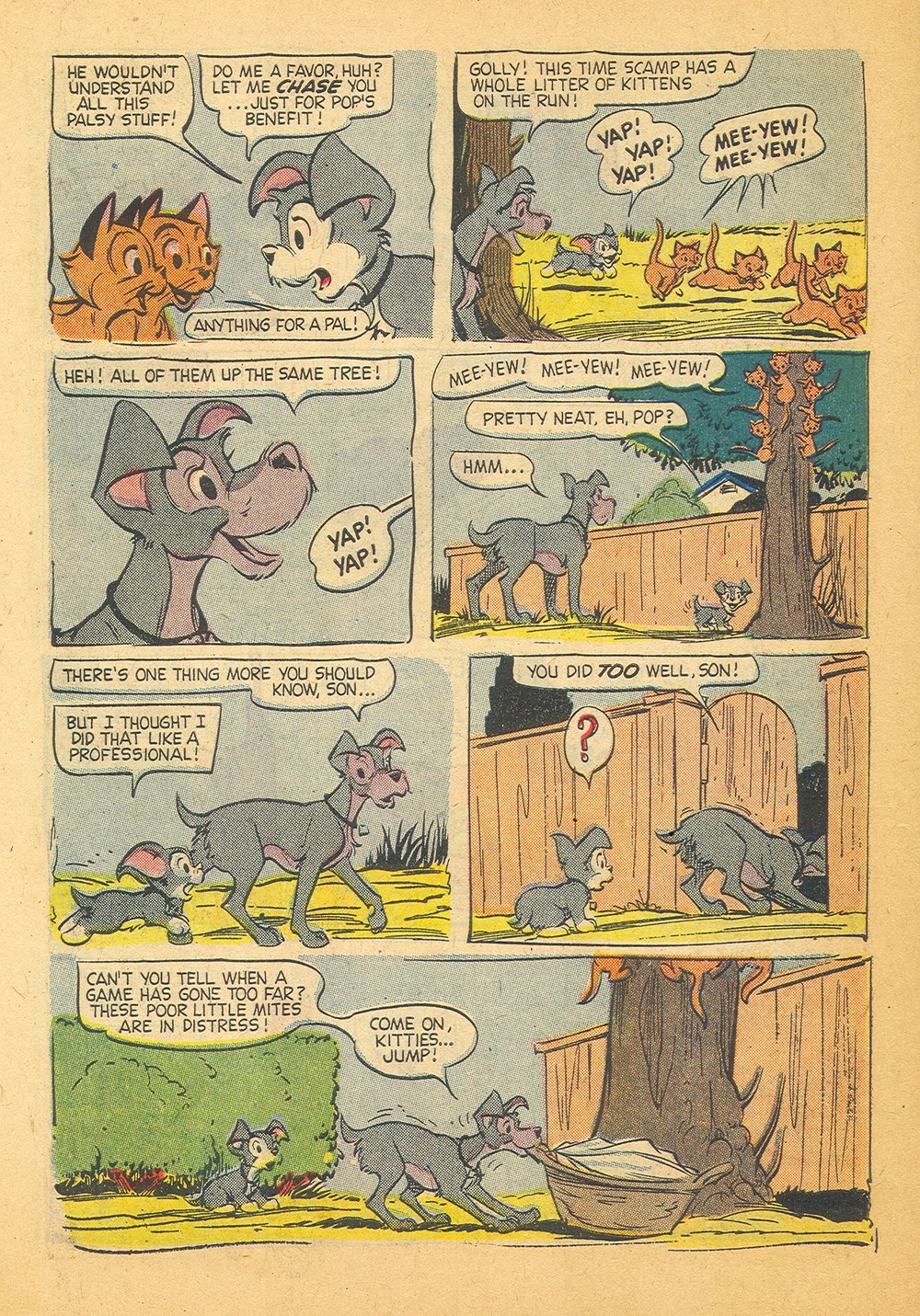 Read online Scamp (1958) comic -  Issue #5 - 10