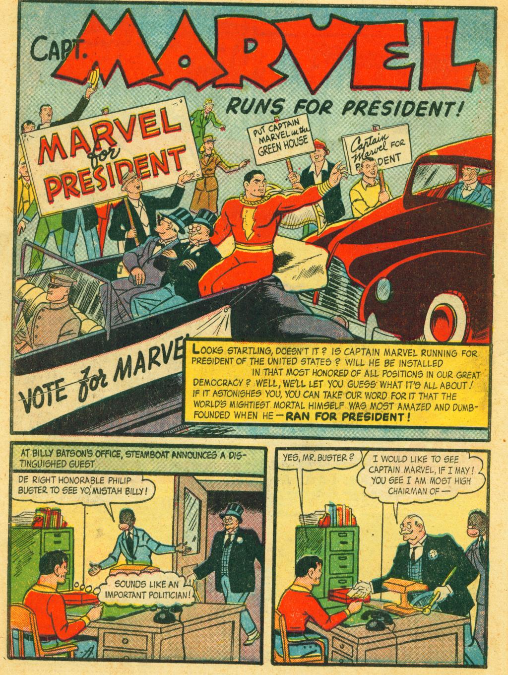 Read online Captain Marvel Adventures comic -  Issue #41 - 30