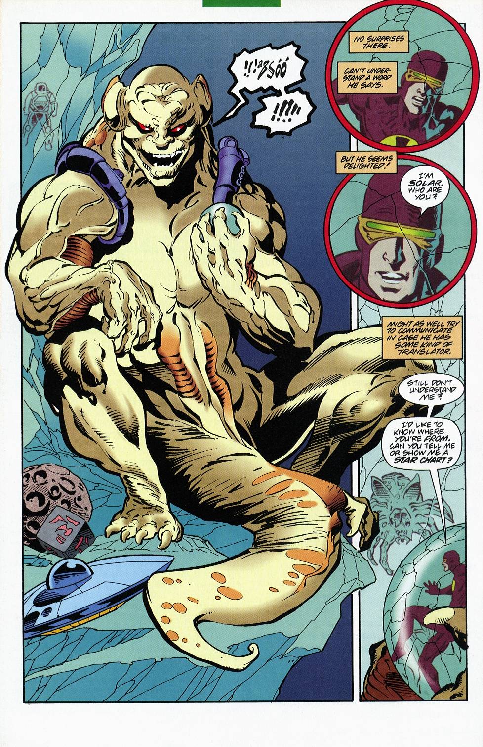 Read online Solar, Man of the Atom comic -  Issue #51 - 14