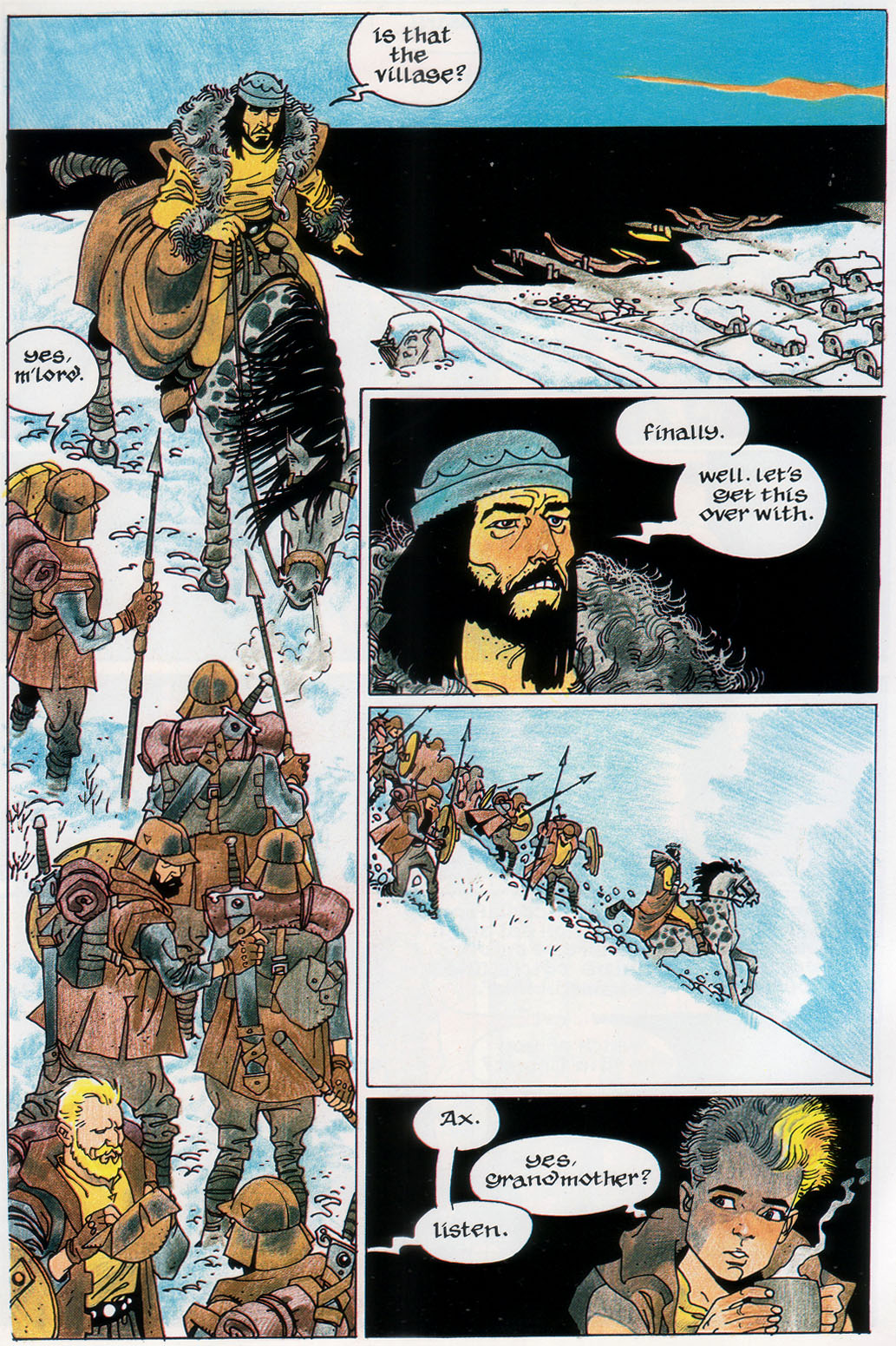 Read online Marvel Graphic Novel comic -  Issue #44 - Ax - 9