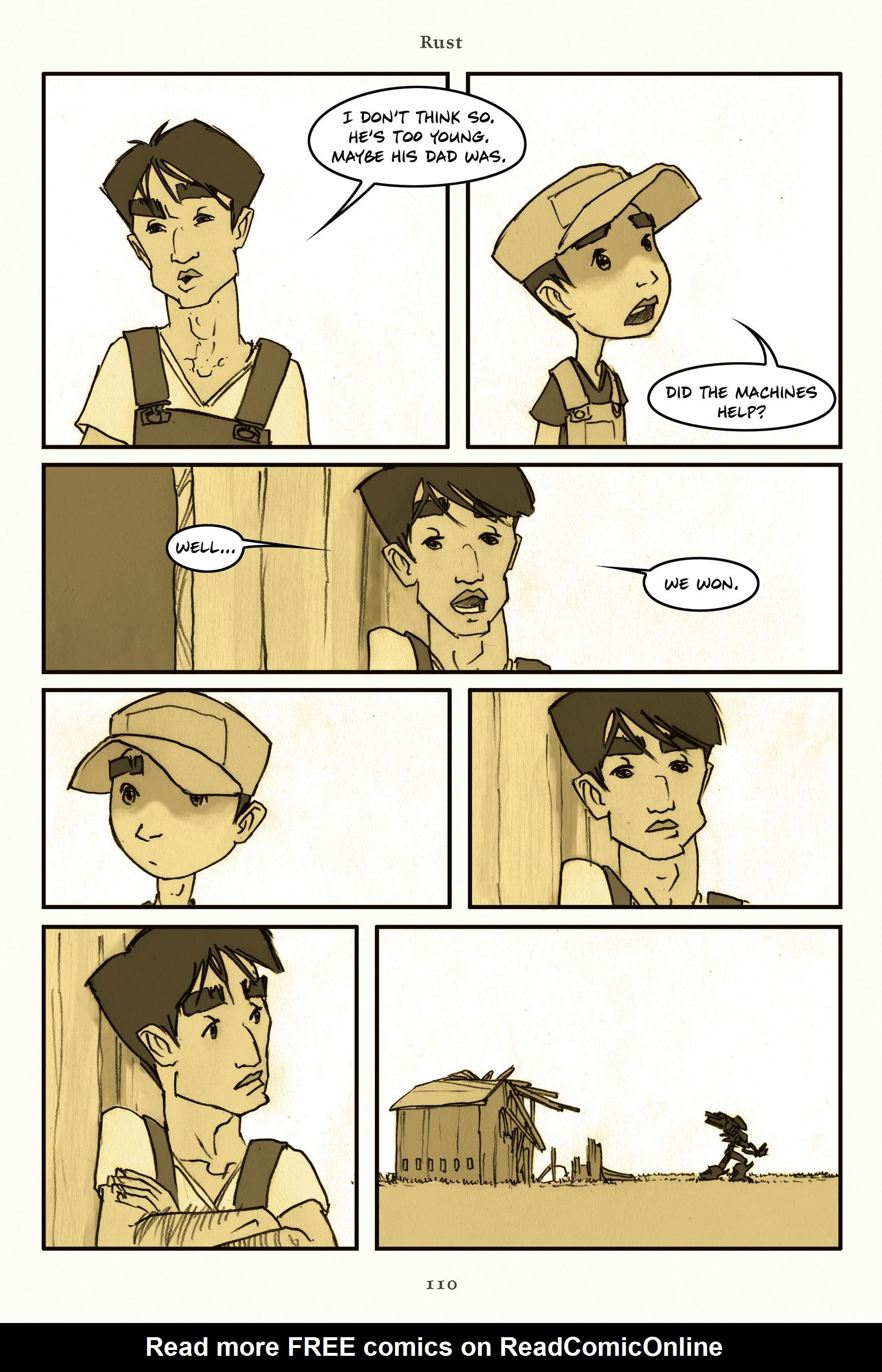 Read online Rust comic -  Issue # TPB 1 - 122