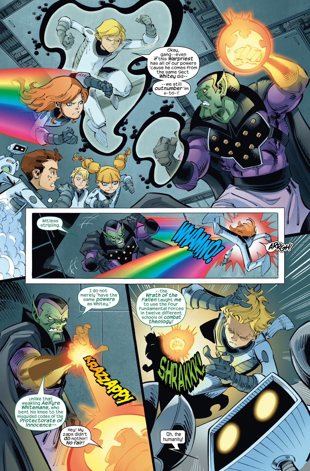Read online Skrulls vs. Power Pack comic -  Issue #3 - 3