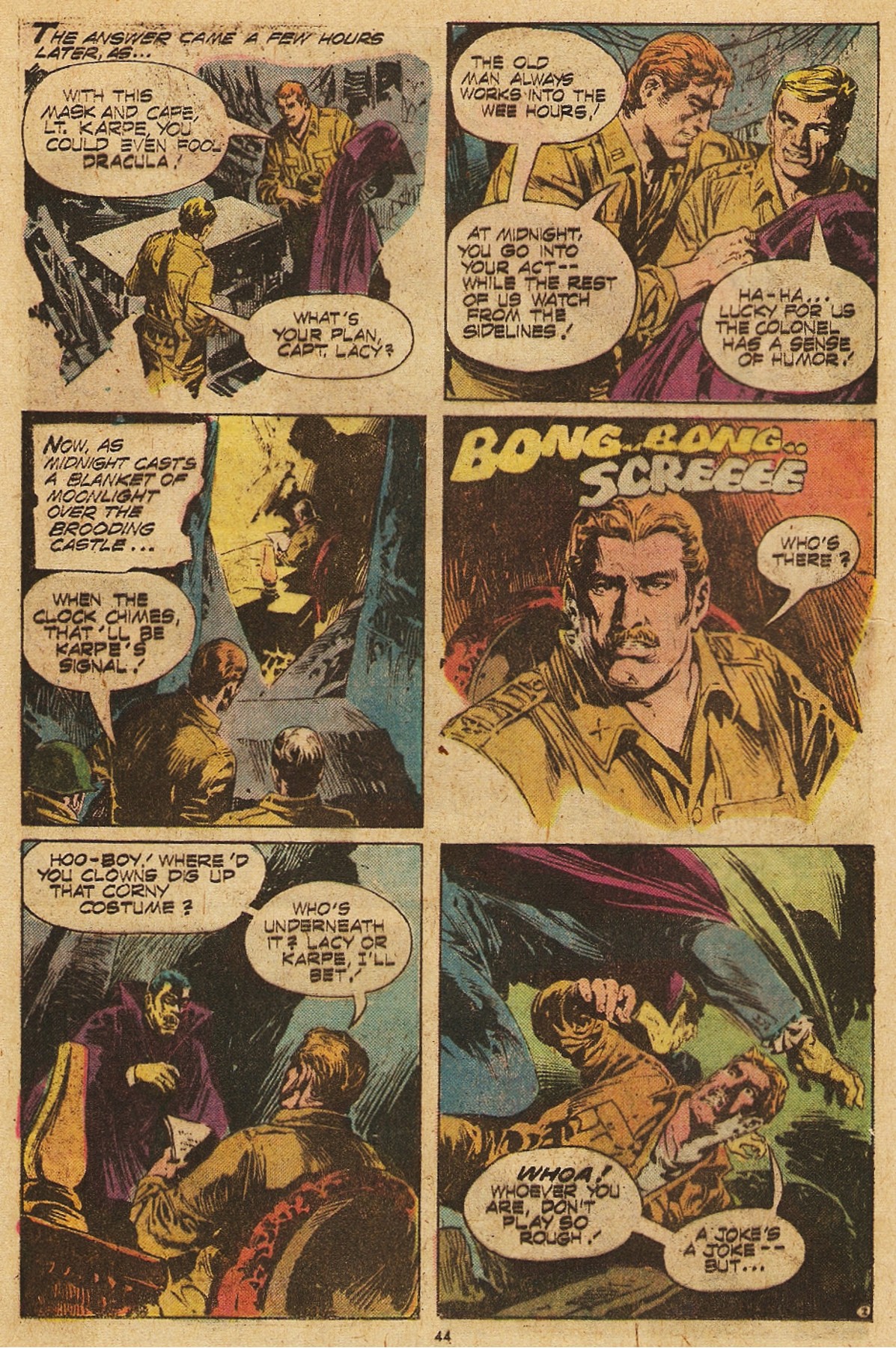 Read online Weird War Tales (1971) comic -  Issue #36 - 44