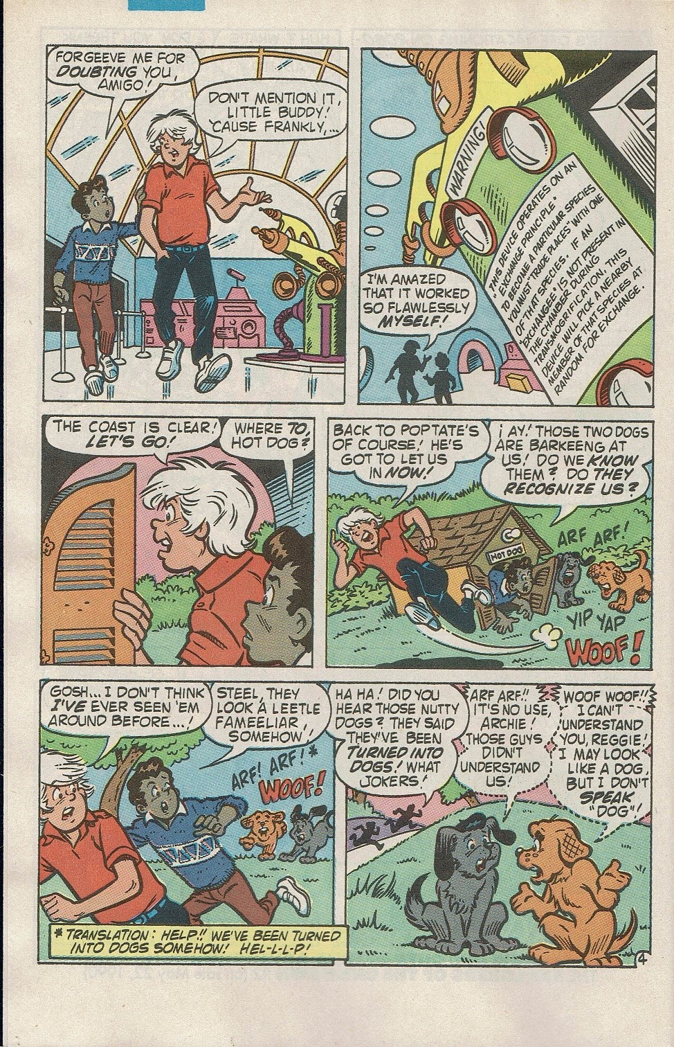 Read online Jughead's Pal Hot Dog comic -  Issue #4 - 6