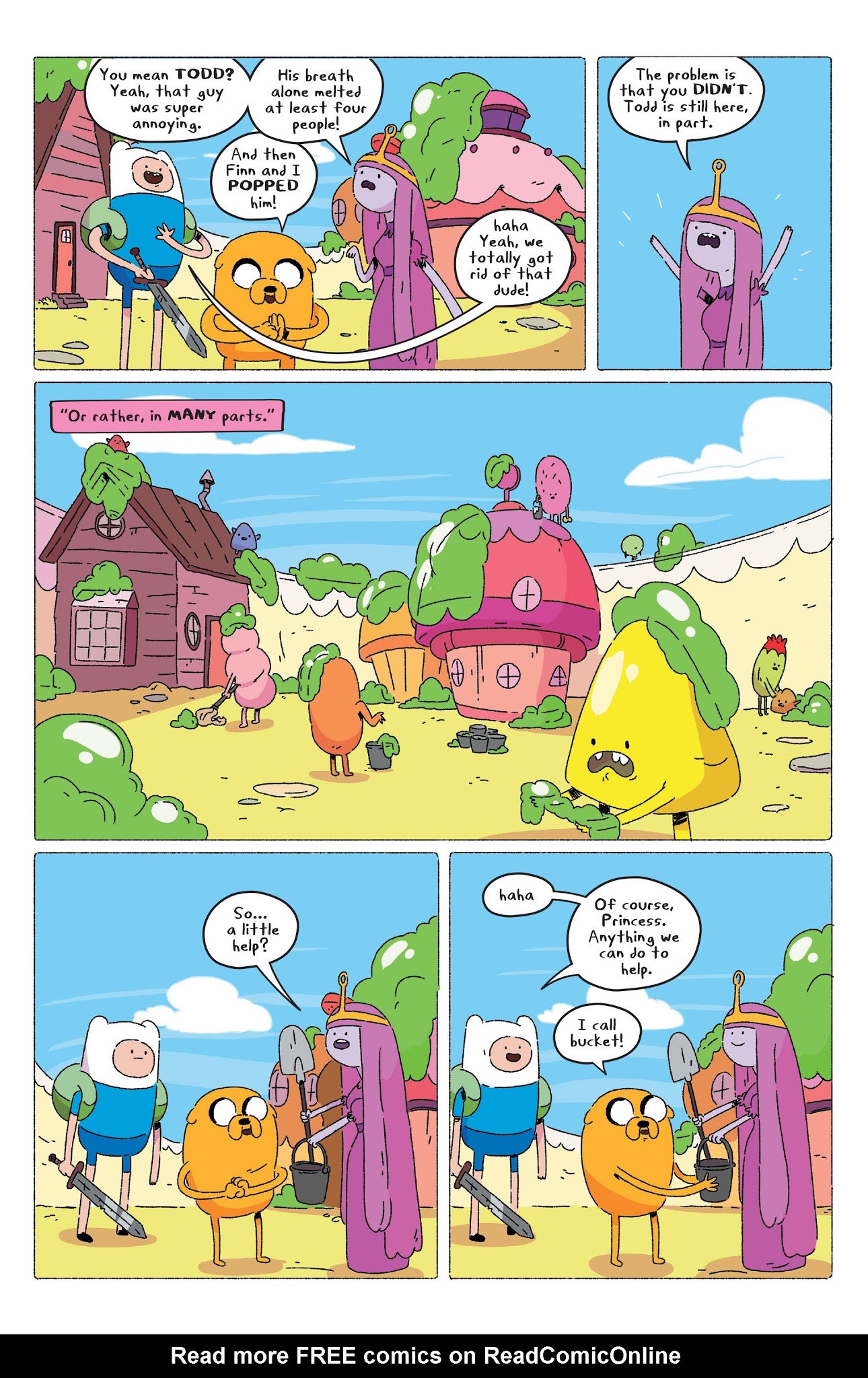 Read online Adventure Time comic -  Issue #70 - 5