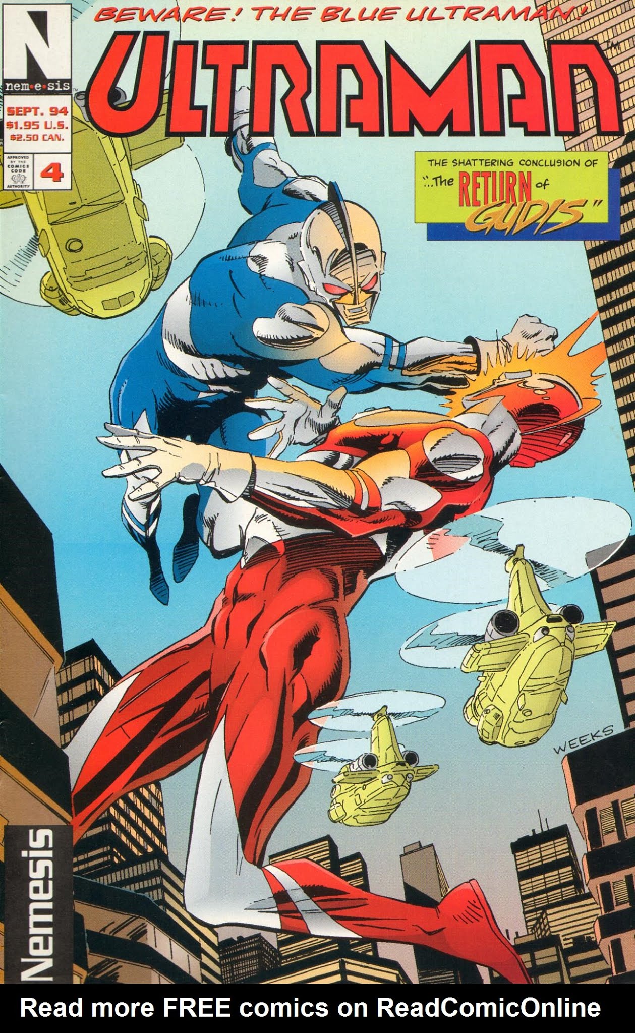 Read online Ultraman (1994) comic -  Issue #4 - 1