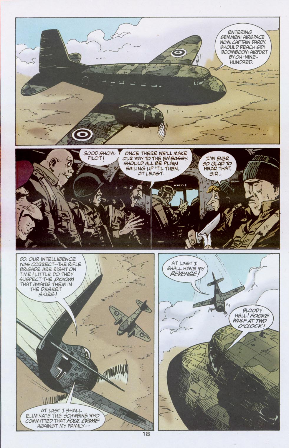Read online Adventures in the Rifle Brigade: Operation Bollock comic -  Issue #1 - 19