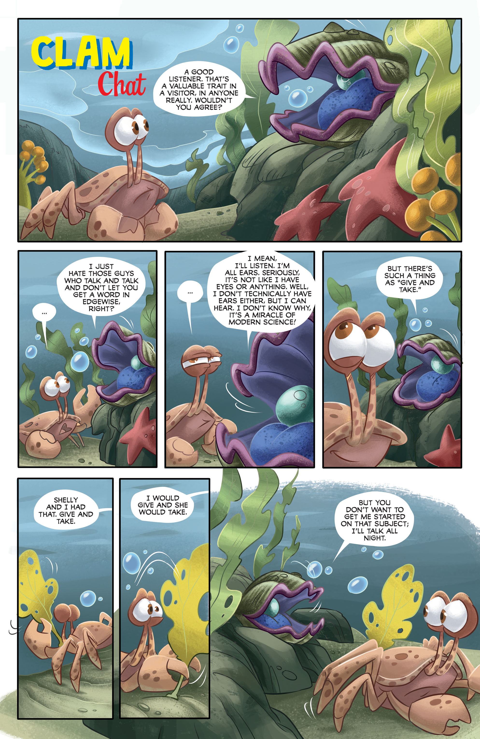 Read online Disney Pixar Finding Dory comic -  Issue #3 - 4