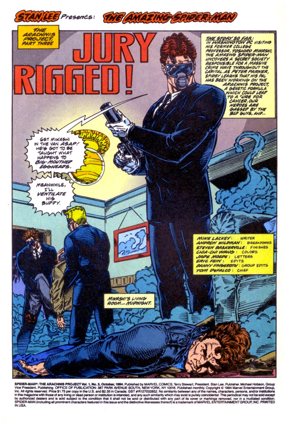 Read online Spider-Man: The Arachnis Project comic -  Issue #3 - 2