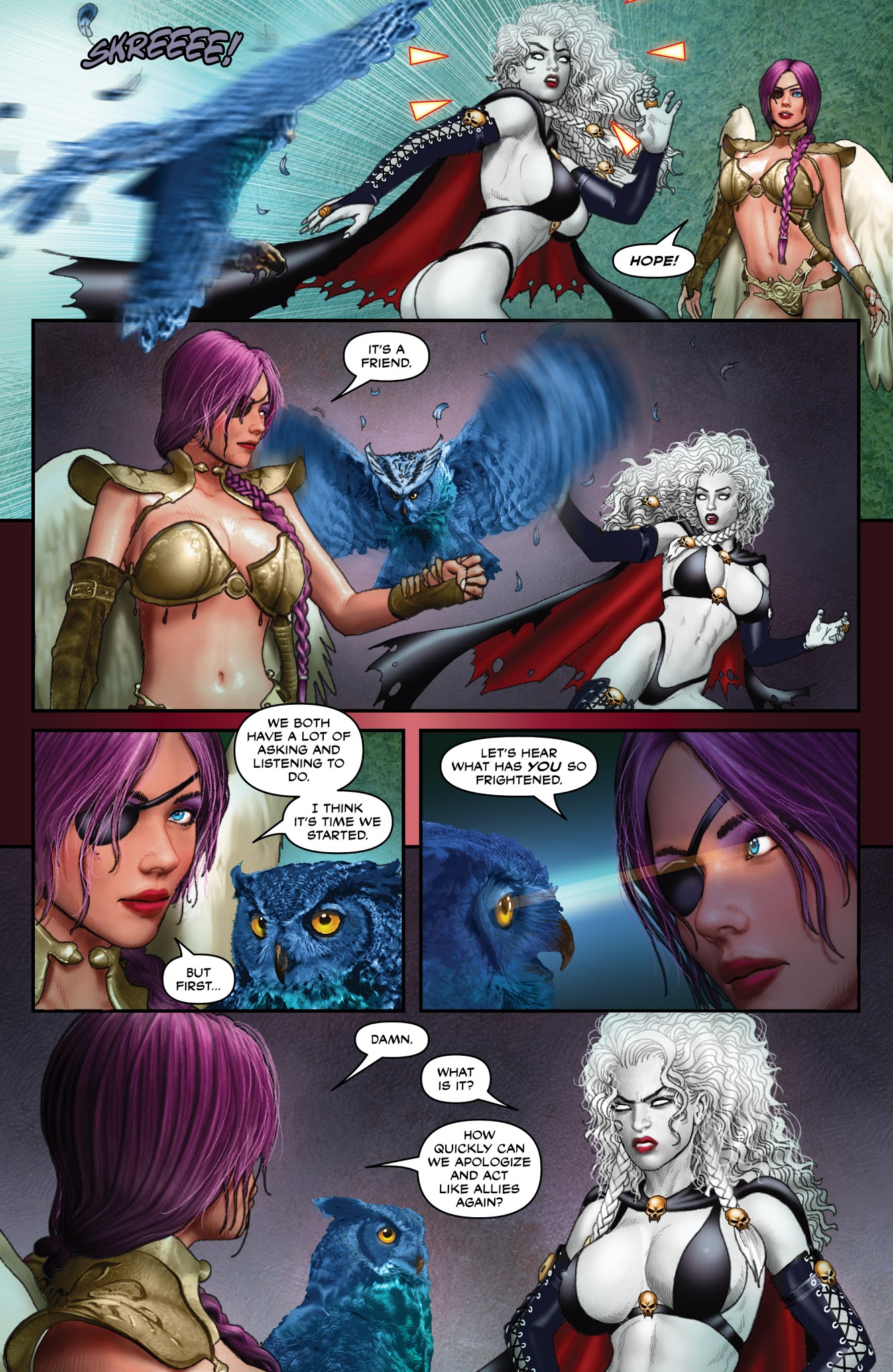 Read online Lady Death: Apocalypse comic -  Issue #2 - 7