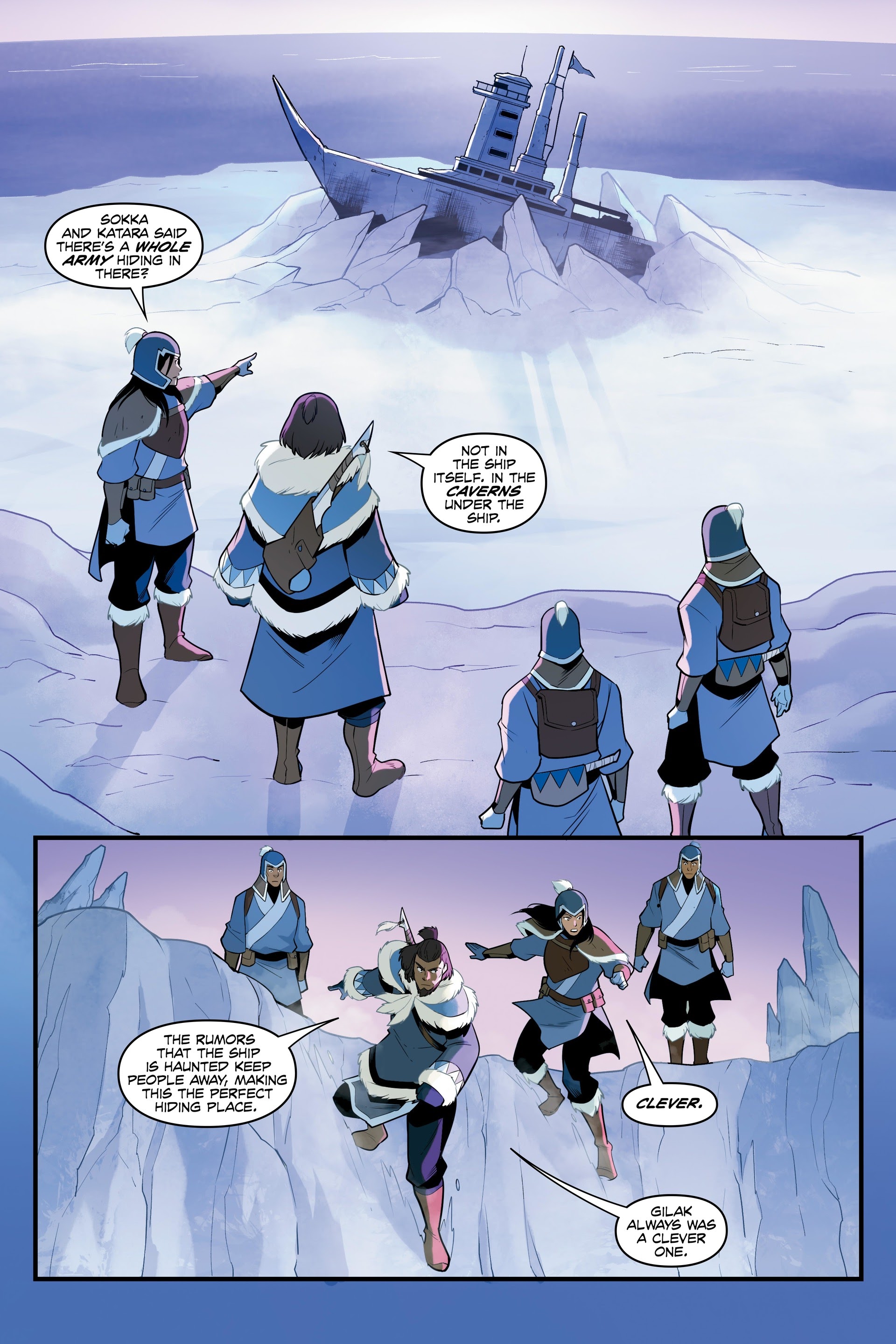 Read online Avatar: The Last Airbender--North and South Omnibus comic -  Issue # TPB (Part 1) - 74