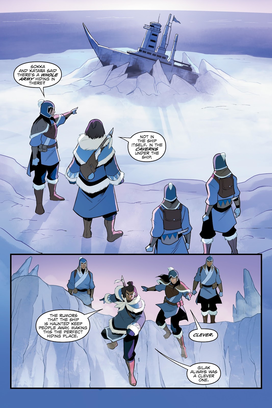 Avatar: The Last Airbender--North and South Omnibus issue TPB (Part 1) - Page 74