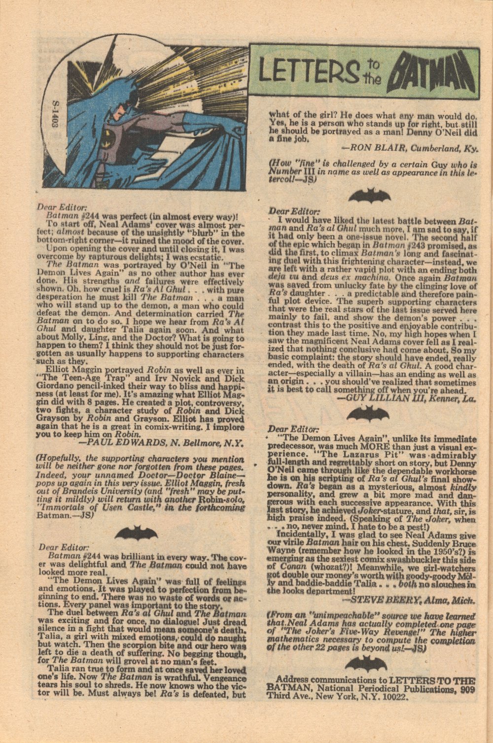 Read online Batman (1940) comic -  Issue #247 - 32