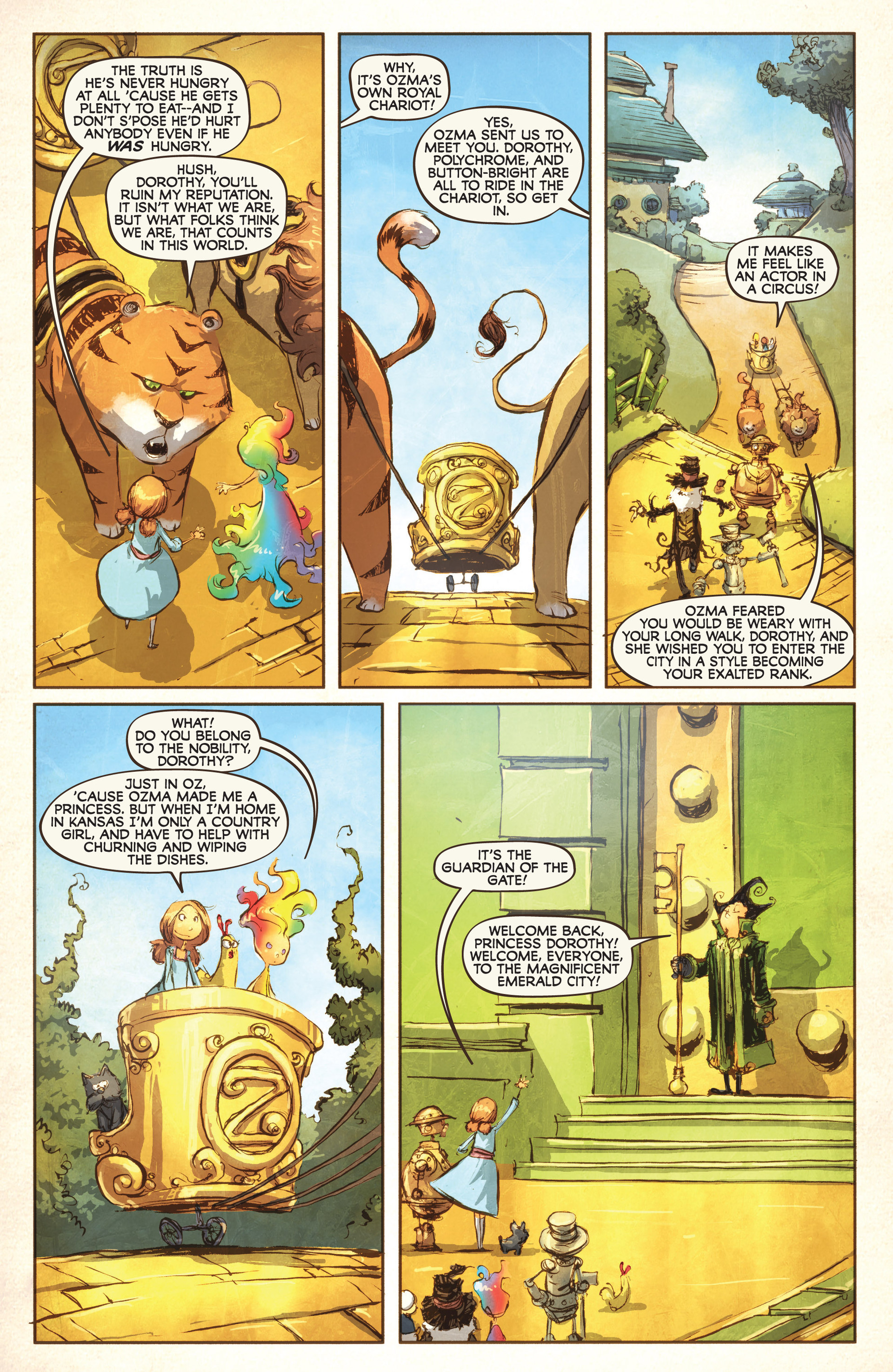 Read online Road To Oz comic -  Issue #5 - 14
