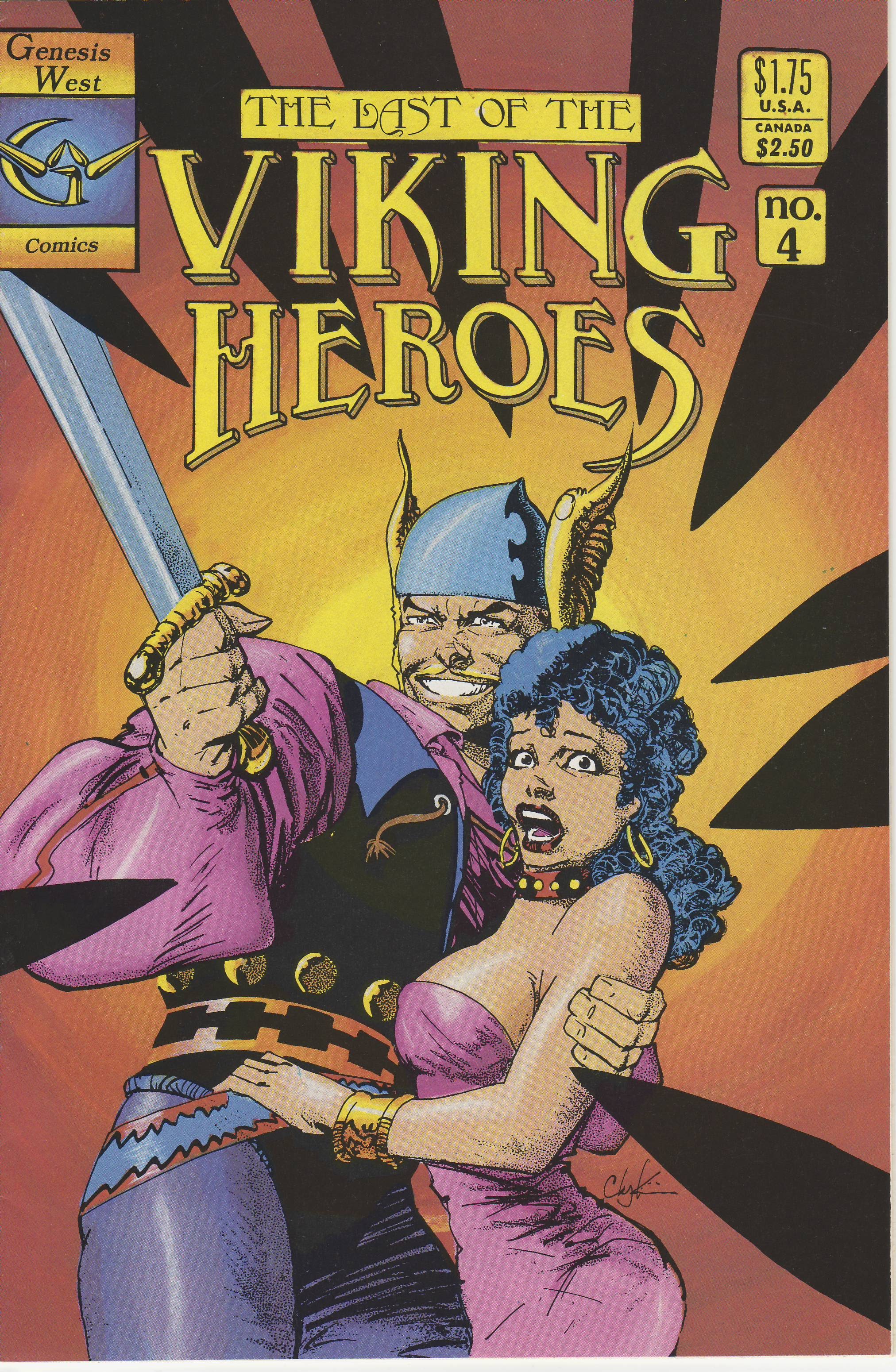 Read online The Last of the Viking Heroes comic -  Issue #4 - 1