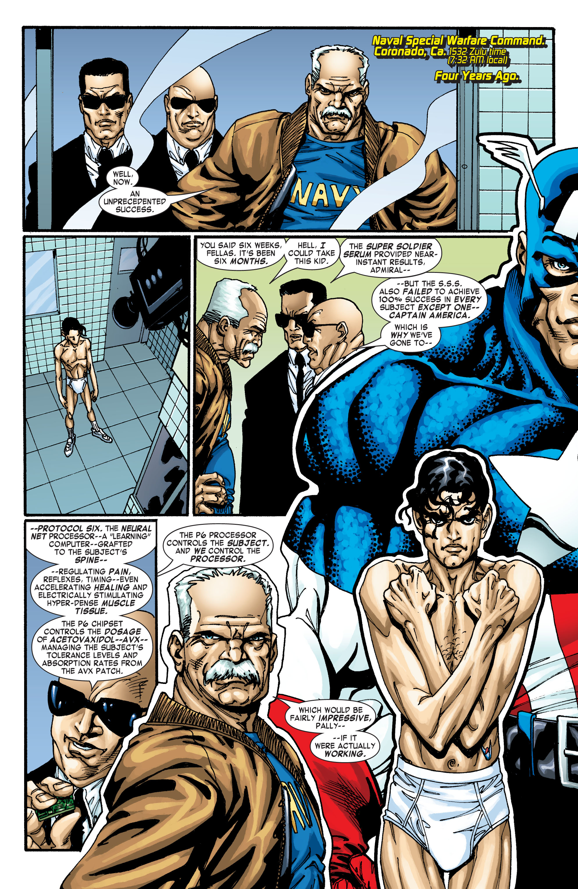 Read online Captain America & the Falcon comic -  Issue #4 - 2