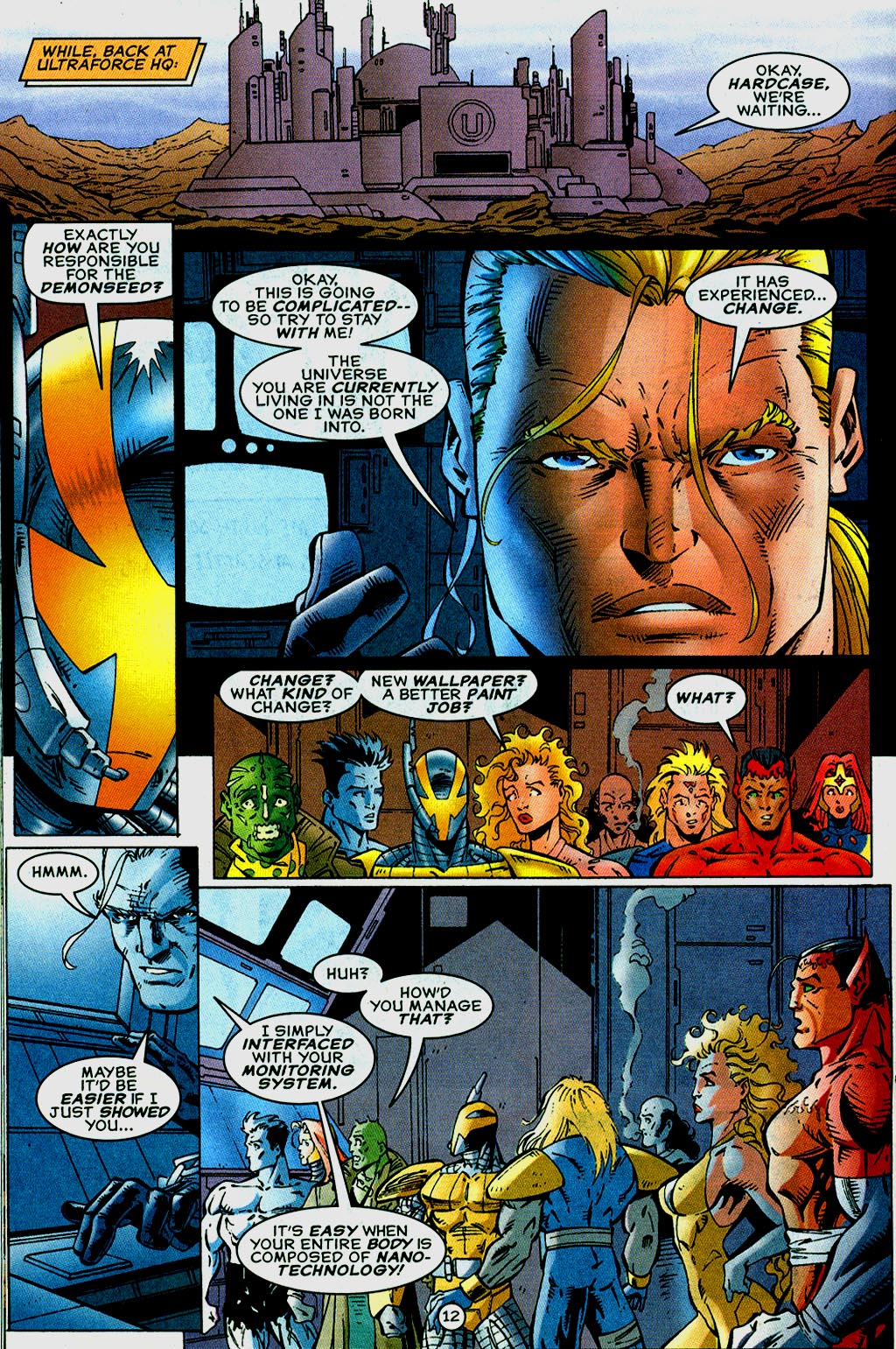 Read online UltraForce (1995) comic -  Issue #14 - 12