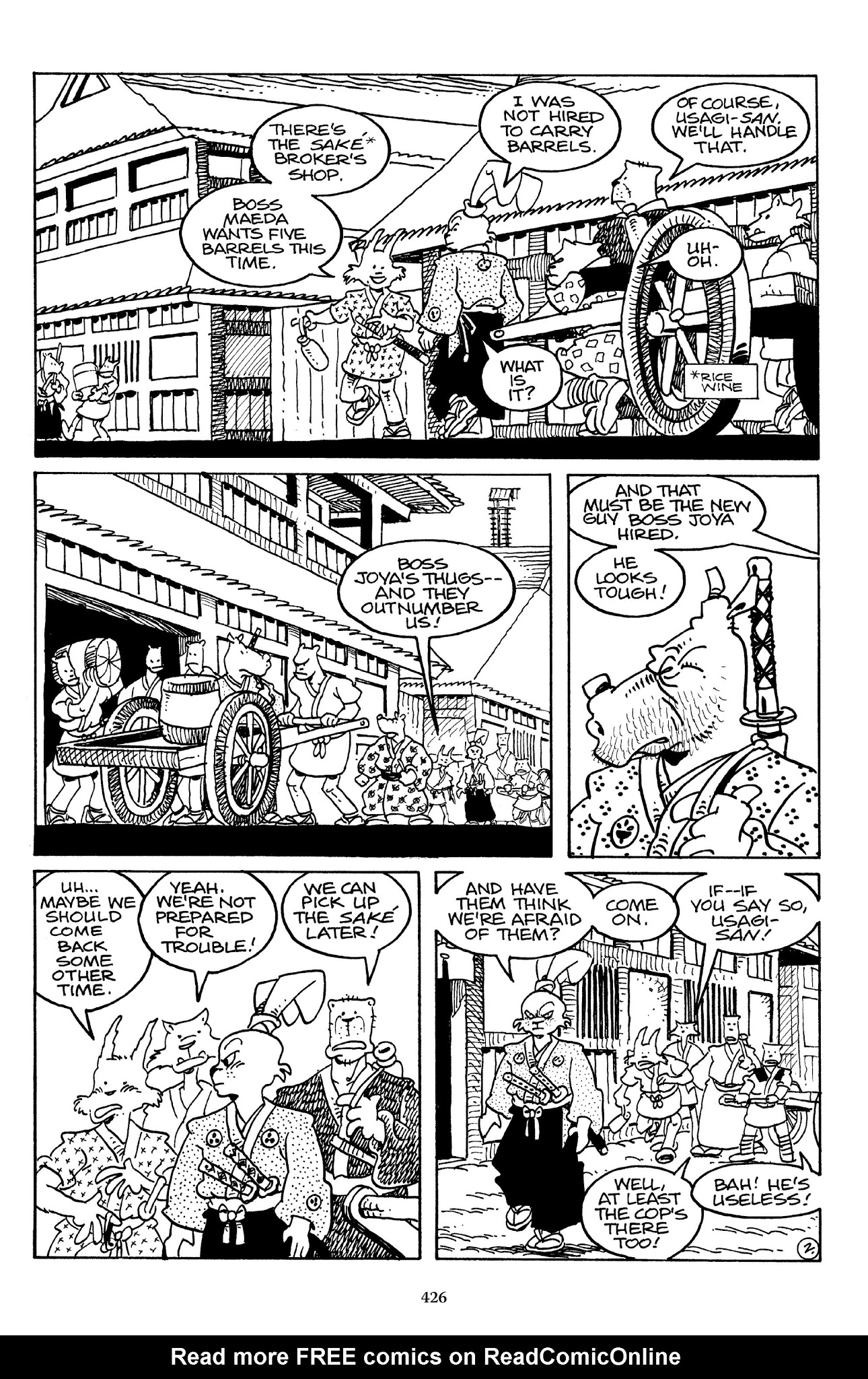 Read online The Usagi Yojimbo Saga comic -  Issue # TPB 3 - 422