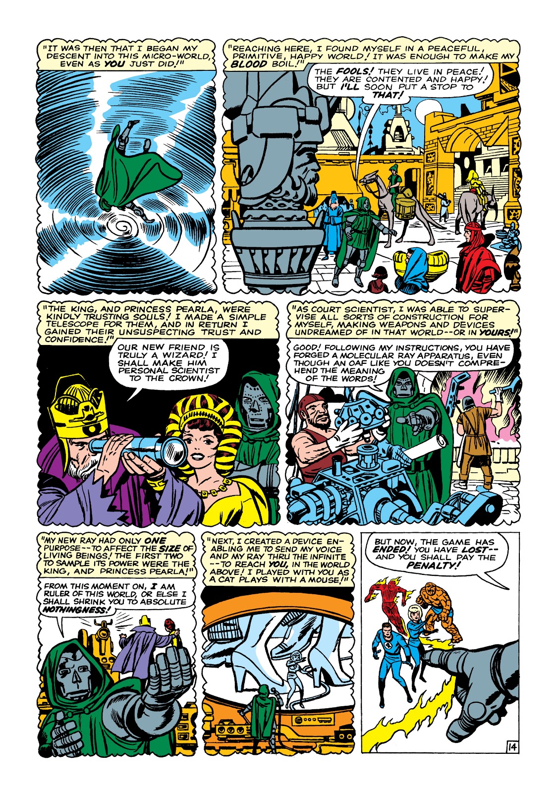 Read online Marvel Masterworks: The Fantastic Four comic - Issue # TPB 2 (Part 2) - 36
