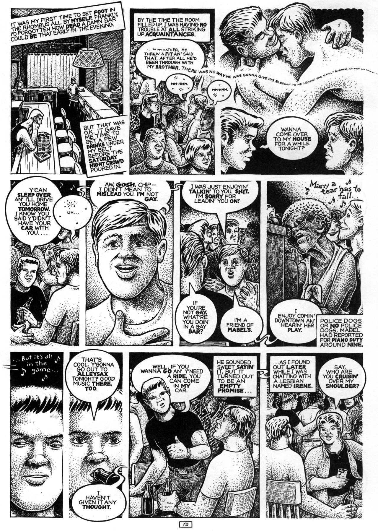 Read online Stuck Rubber Baby comic -  Issue # TPB (Part 1) - 88