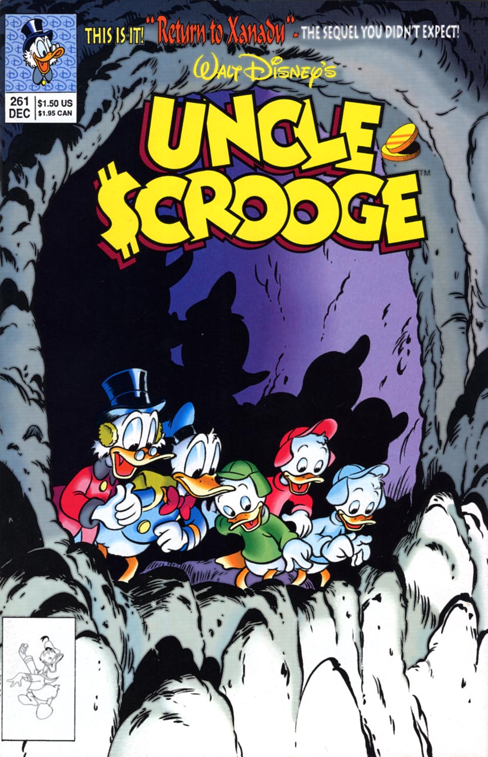 Read online Uncle Scrooge (1953) comic -  Issue #261 - 1
