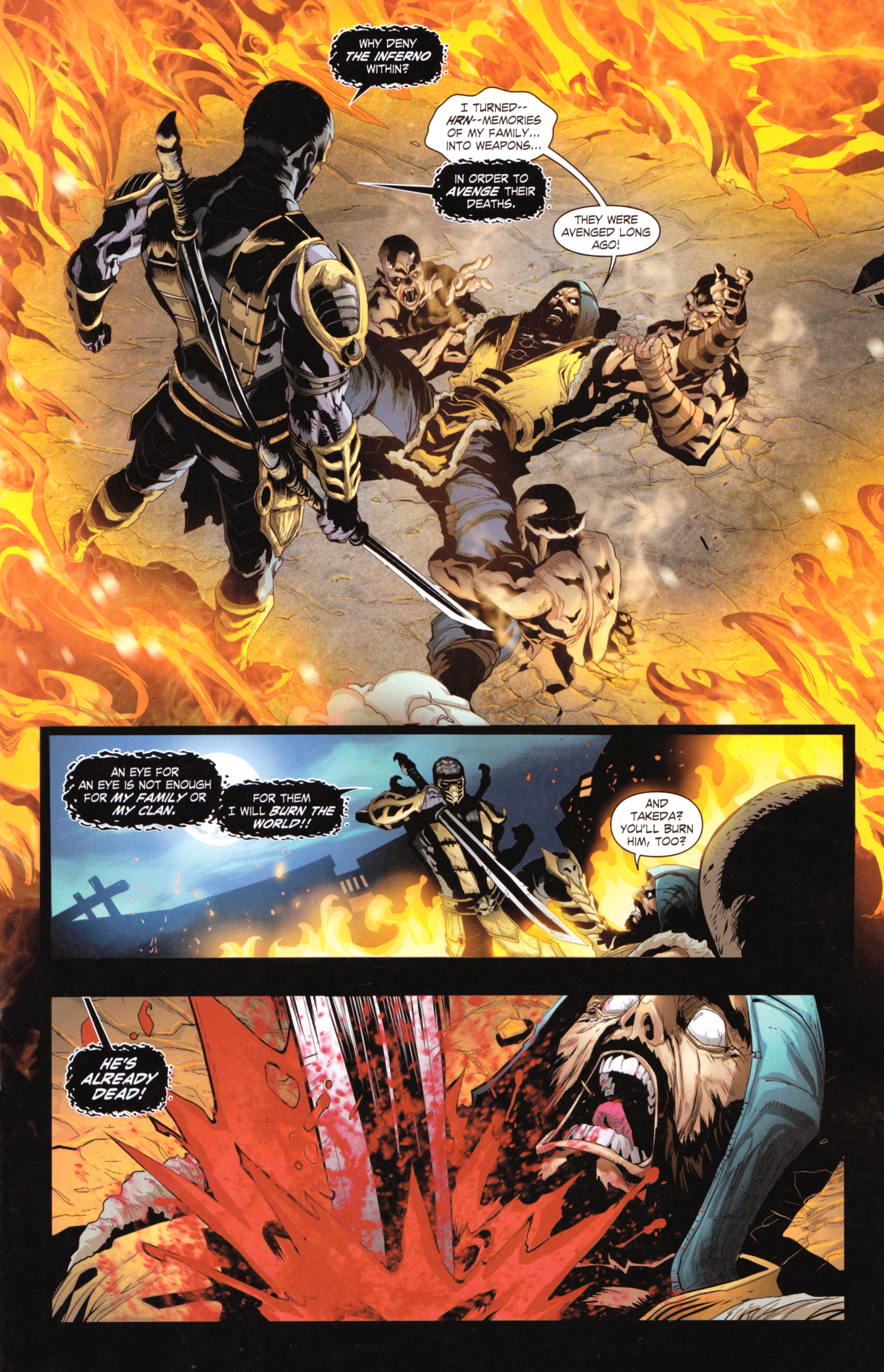 Read online Mortal Kombat X [II] comic -  Issue #11 - 19