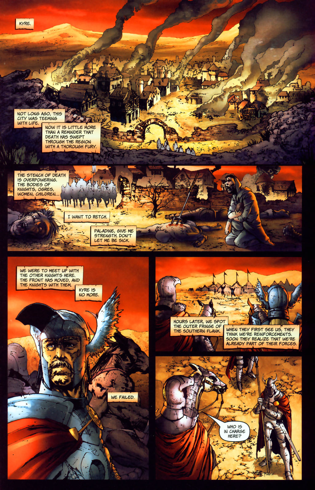 Read online Dragonlance: The Legend of Huma comic -  Issue #3 - 3
