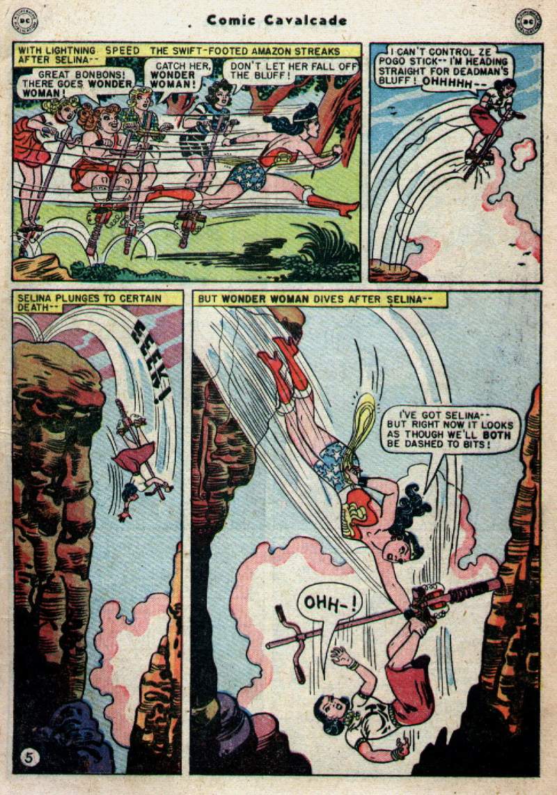 Read online Comic Cavalcade comic -  Issue #28 - 7