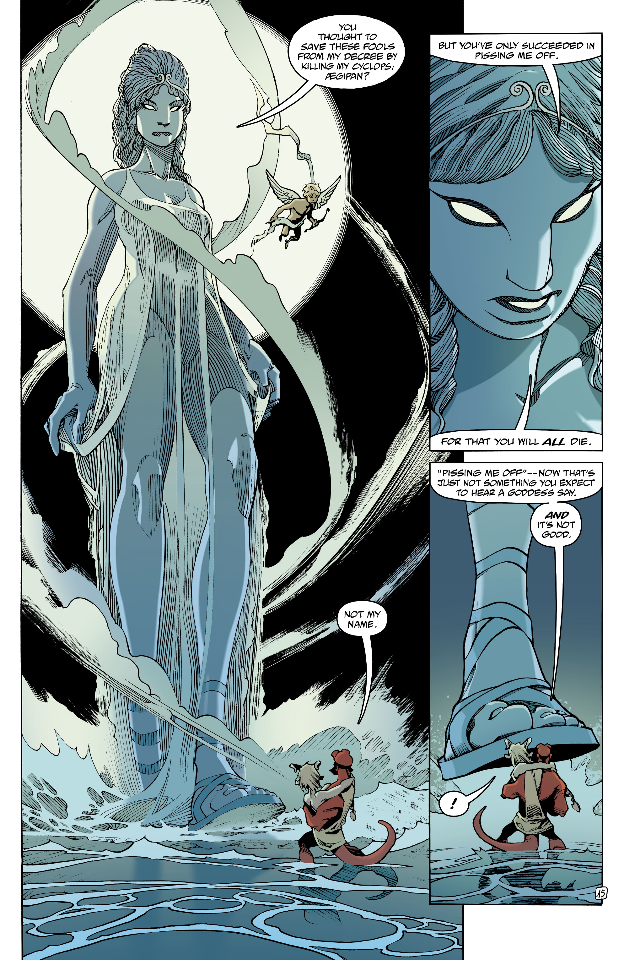 Read online Hellboy and the B.P.R.D.: Night of the Cyclops comic -  Issue # Full - 16