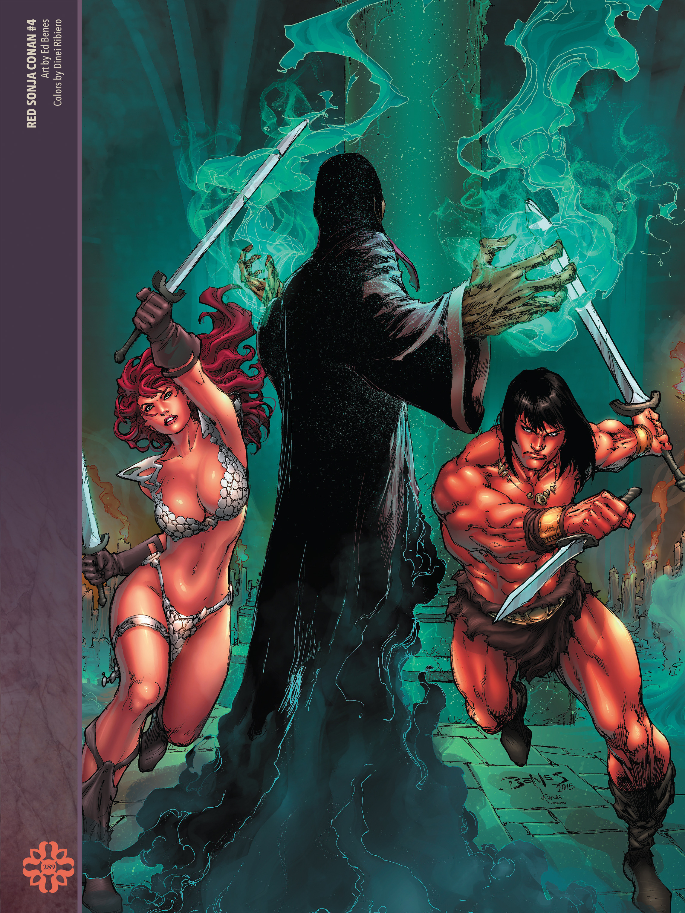 Read online The Art of Red Sonja comic -  Issue # TPB 2 (Part 3) - 90