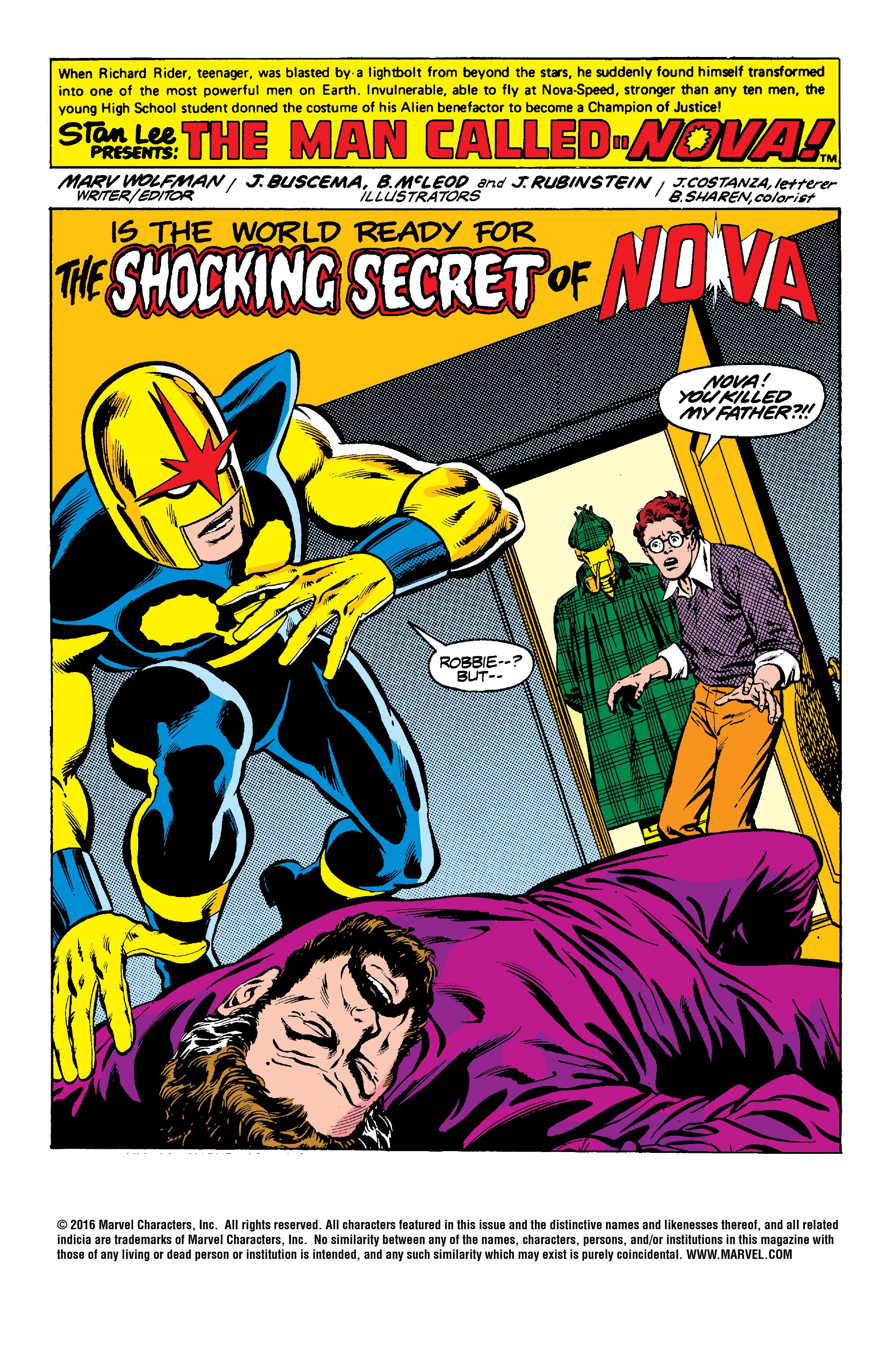 Read online Nova (1976) comic -  Issue #21 - 2