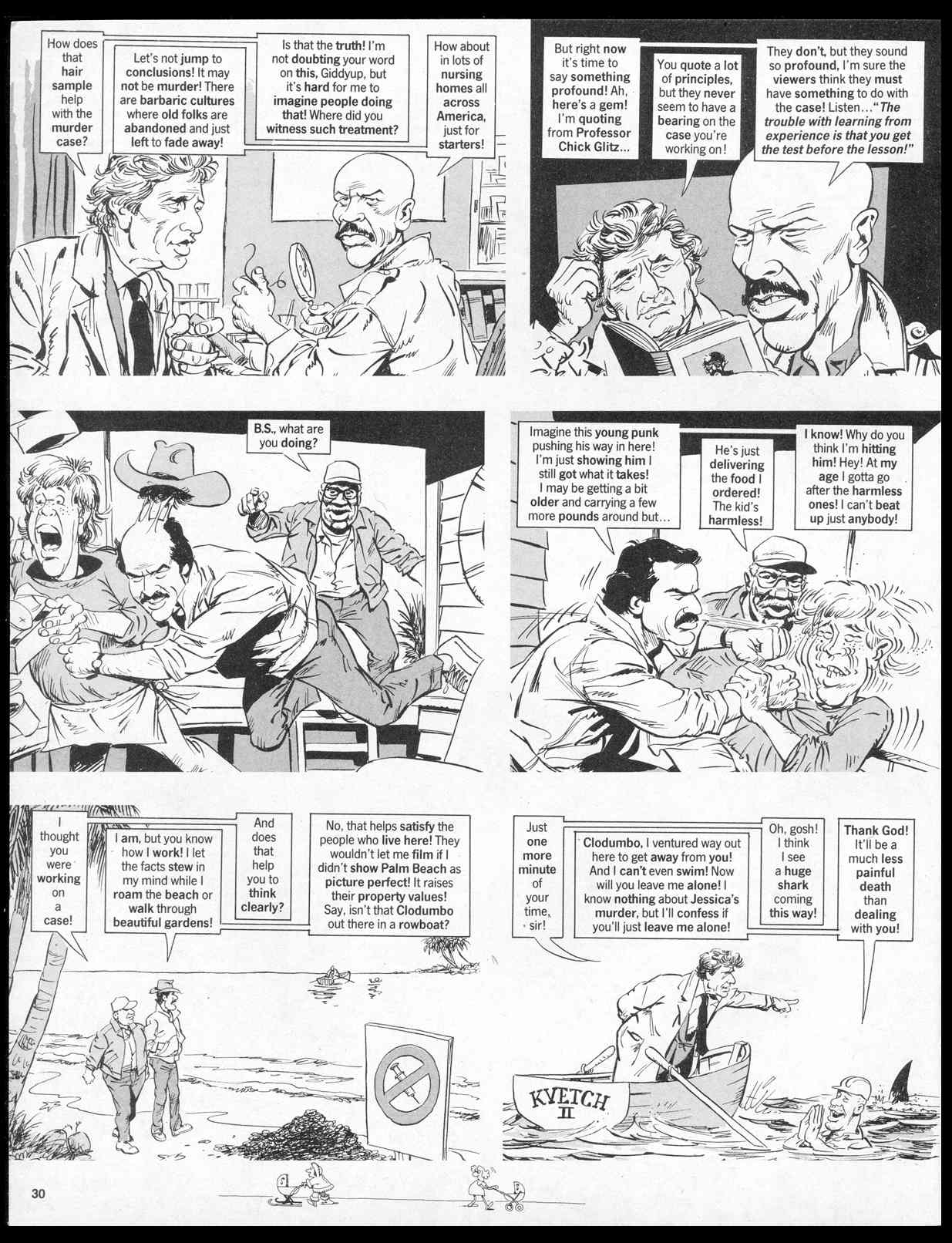 Read online MAD comic -  Issue #290 - 32