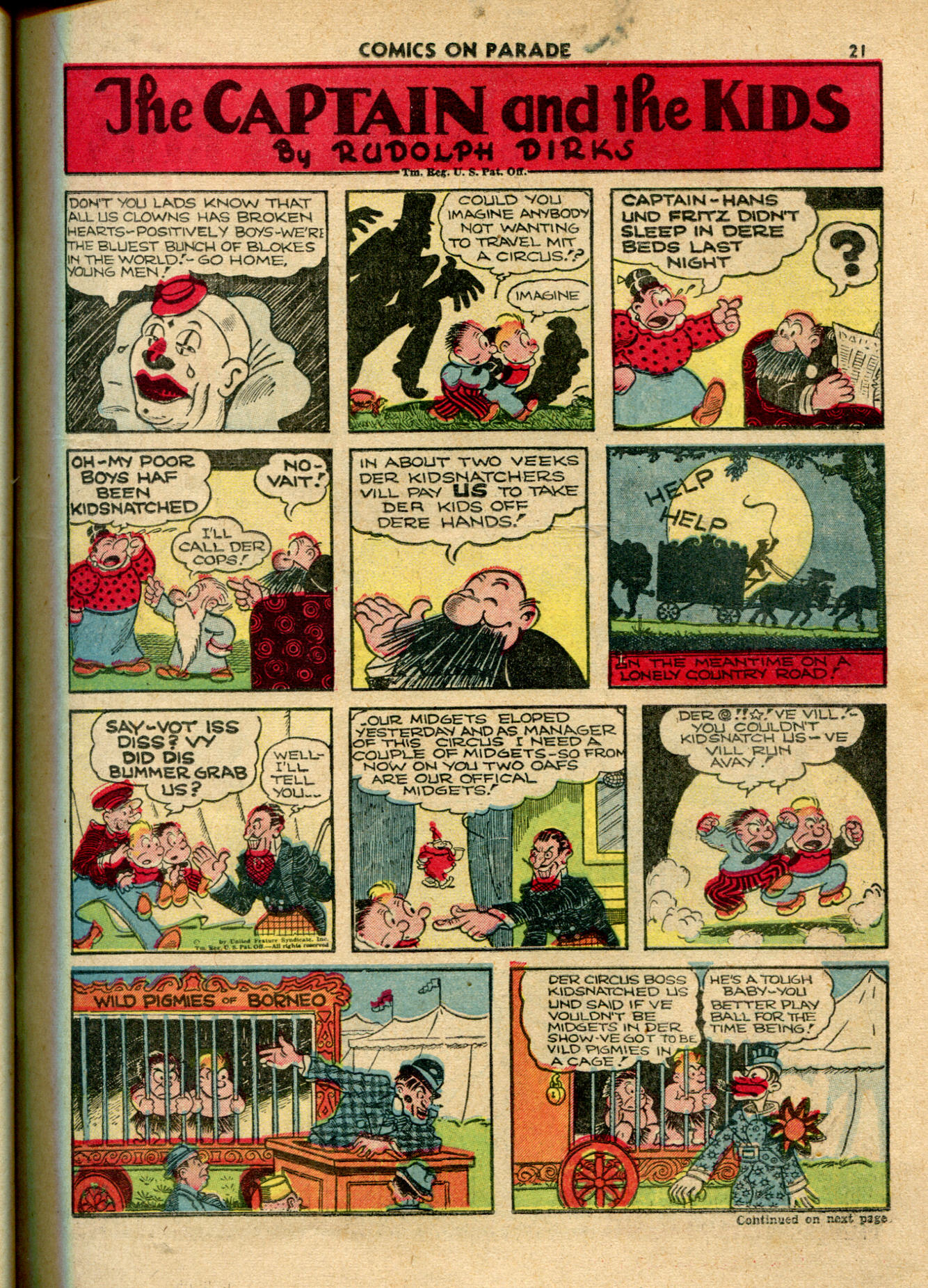 Read online Comics on Parade comic -  Issue #26 - 23