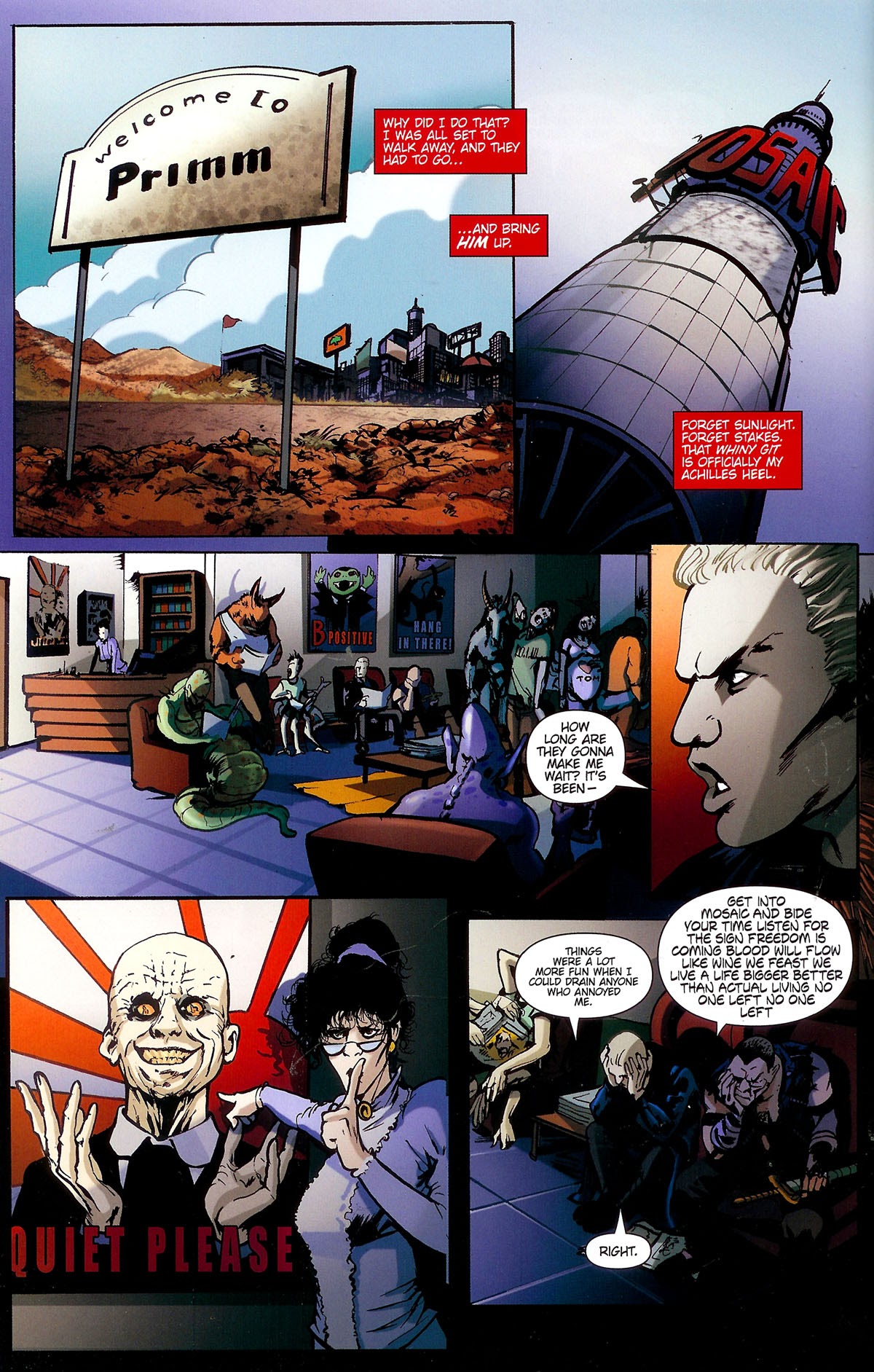 Read online Spike: Asylum comic -  Issue #1 - 16