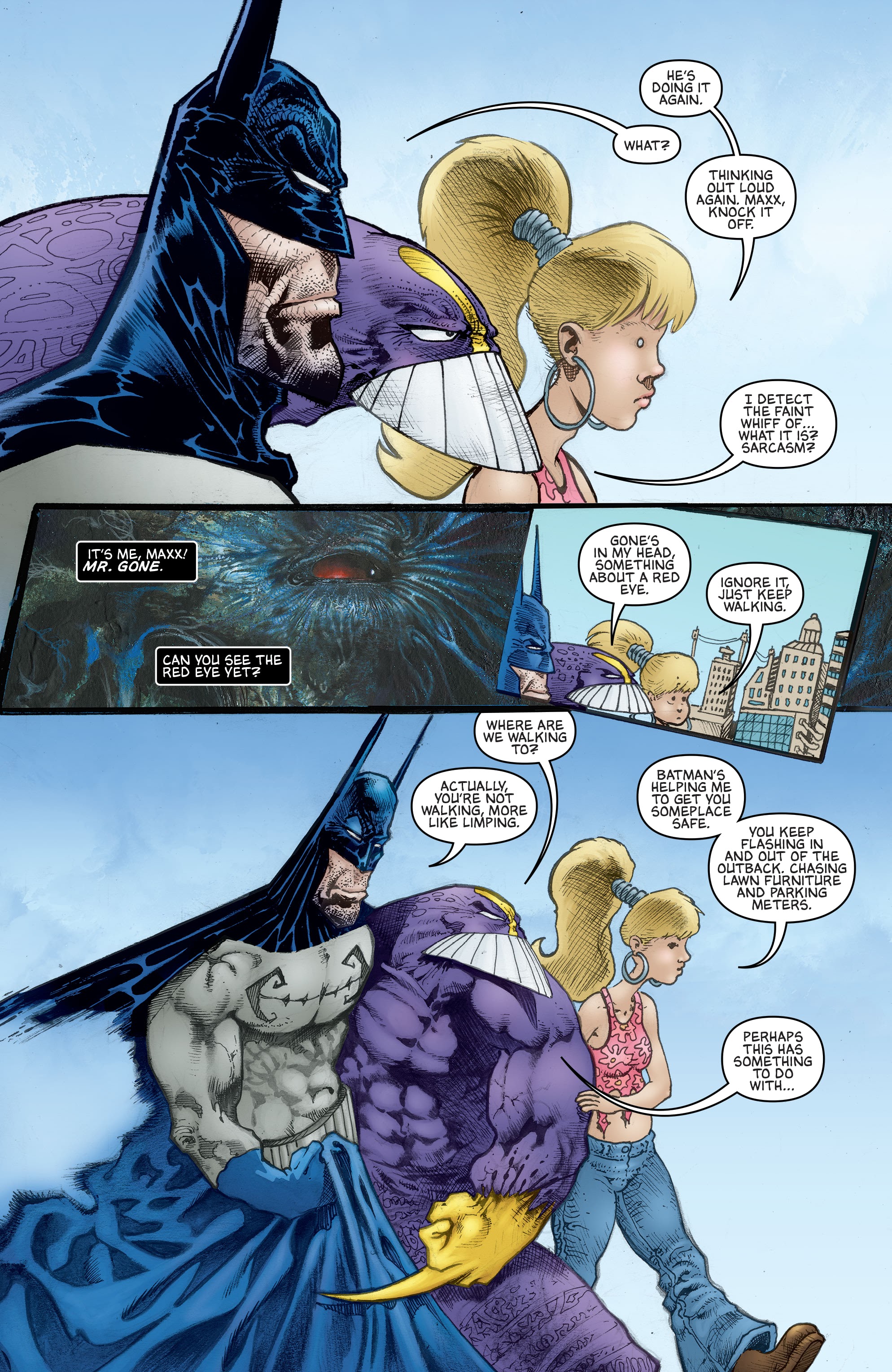Read online Batman/The Maxx: Arkham Dreams comic -  Issue #4 - 5