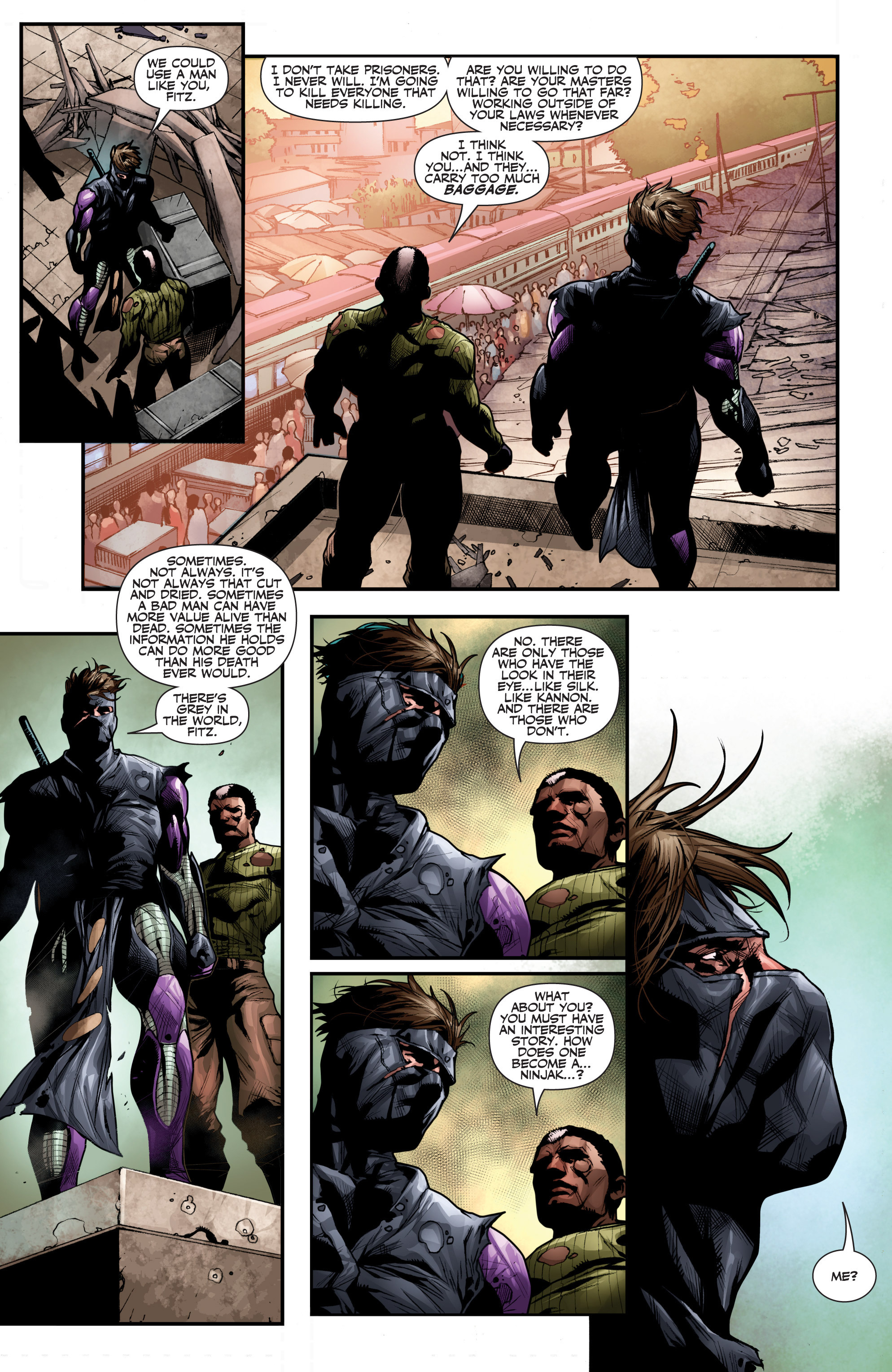 Read online Ninjak (2015) comic -  Issue #8 - 18