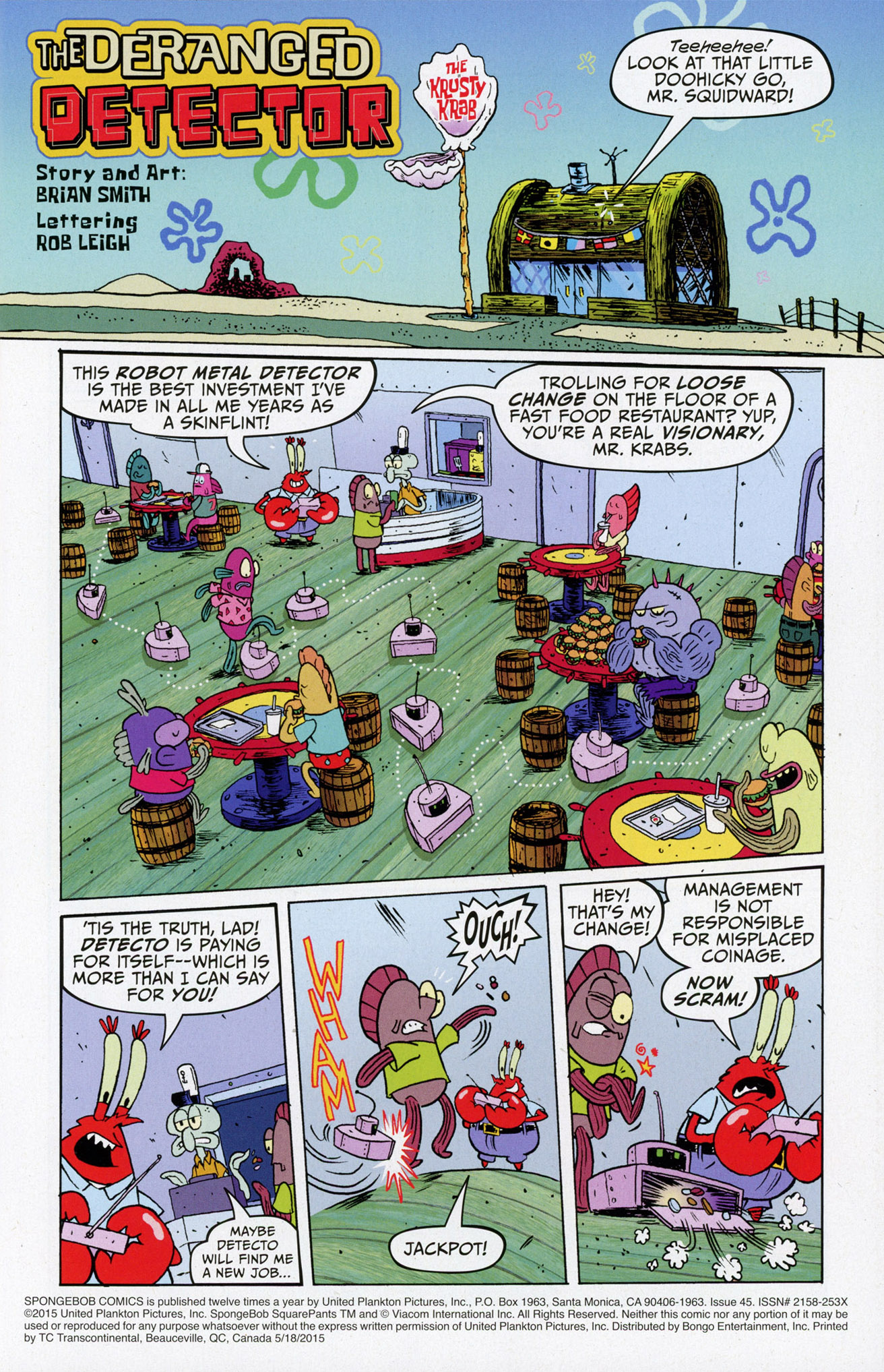 Read online SpongeBob Comics comic -  Issue #45 - 3