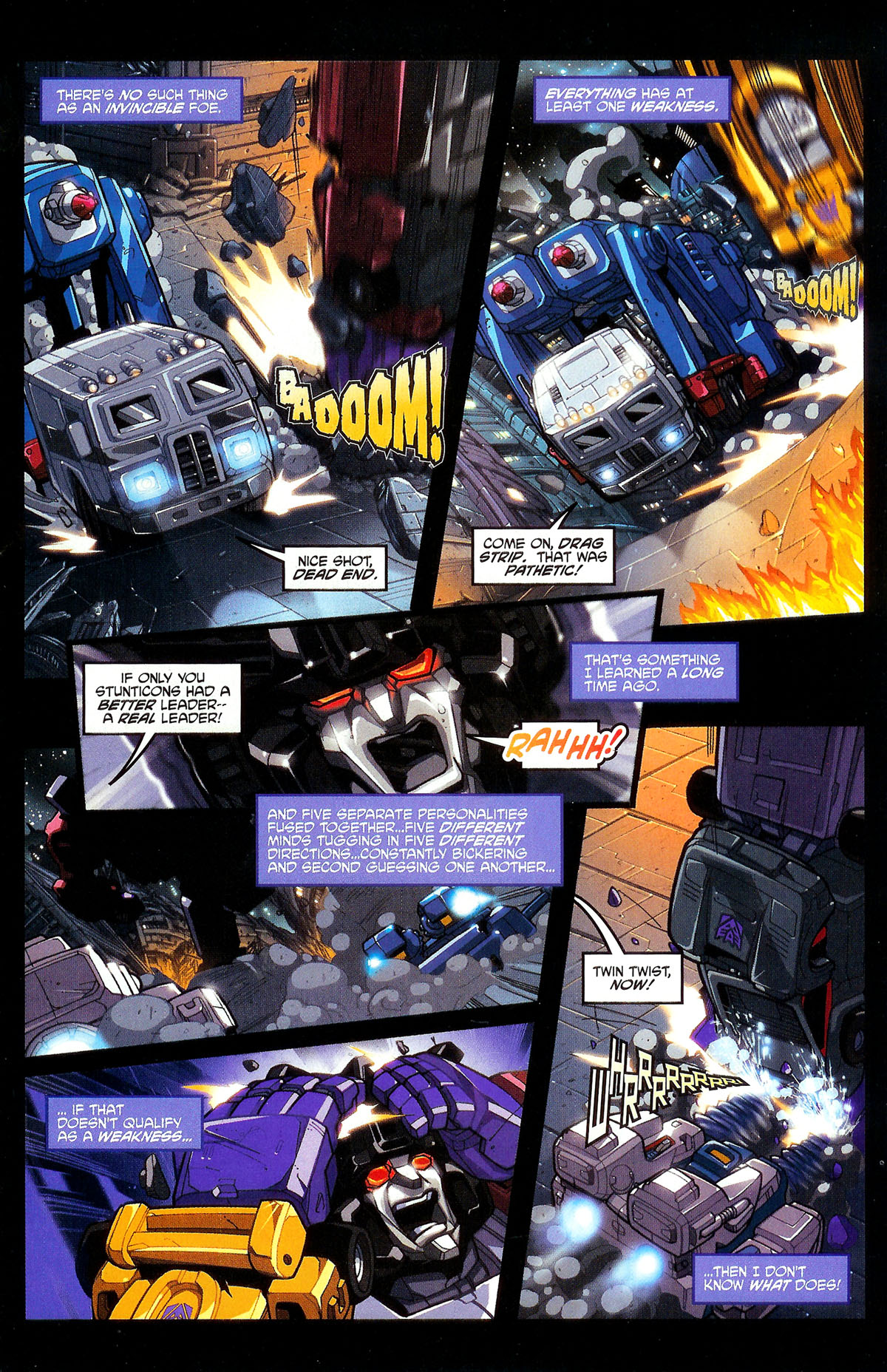 Read online Transformers: Generation 1 (2003) comic -  Issue #4 - 6