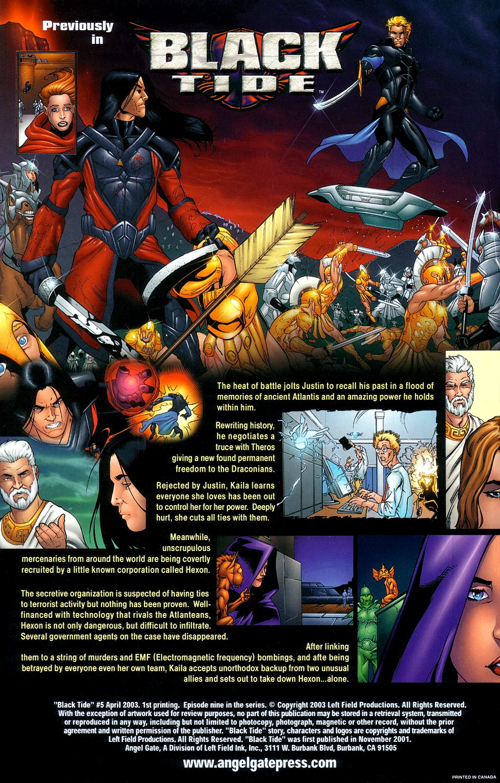 Read online Black Tide (2002) comic -  Issue #5 - 2