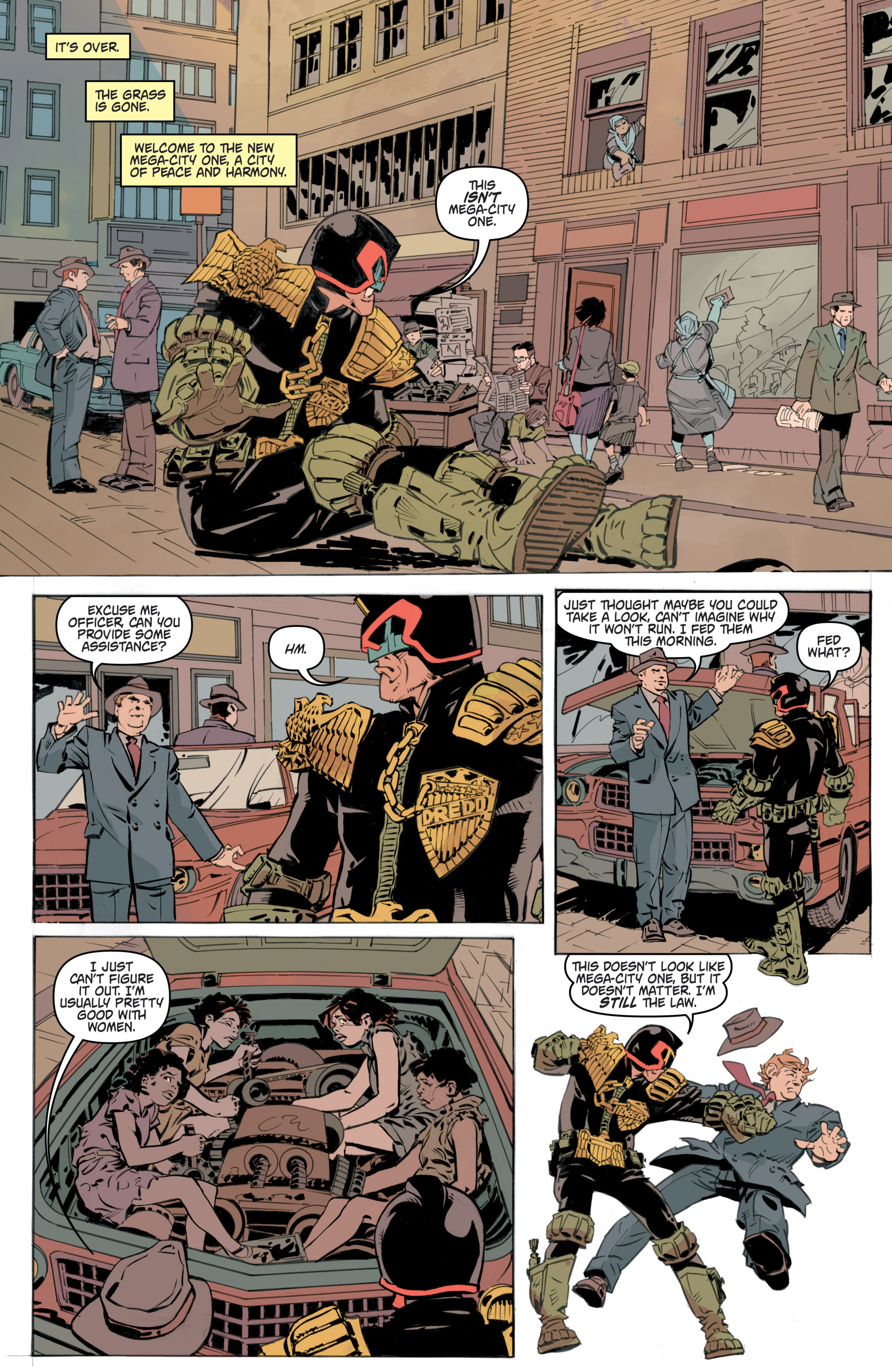 Read online Judge Dredd (2015) comic -  Issue #6 - 5