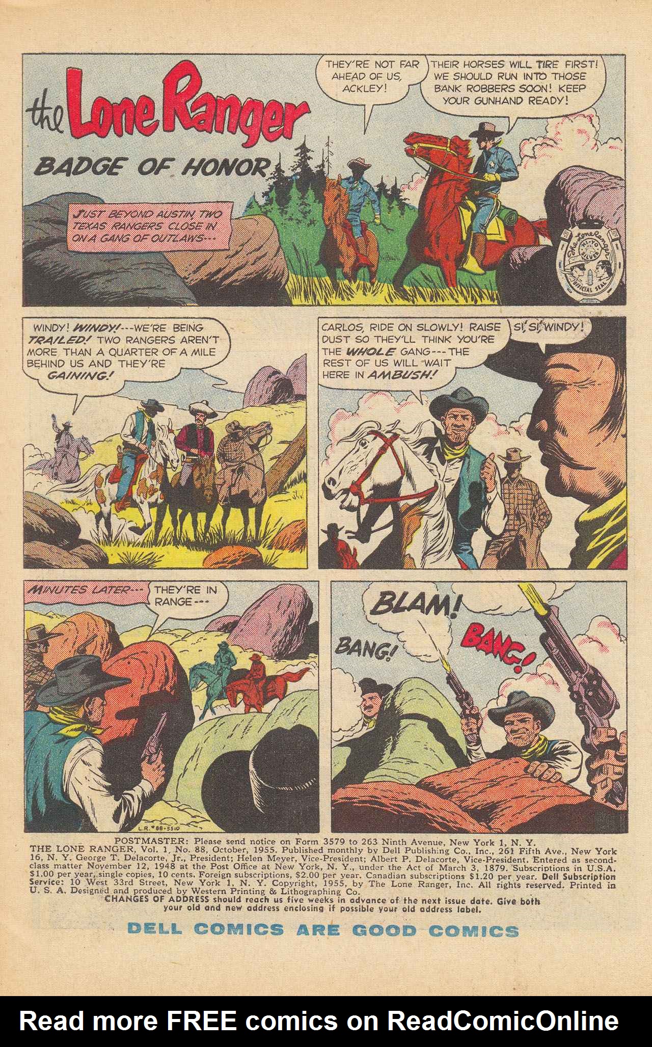 Read online The Lone Ranger (1948) comic -  Issue #88 - 3