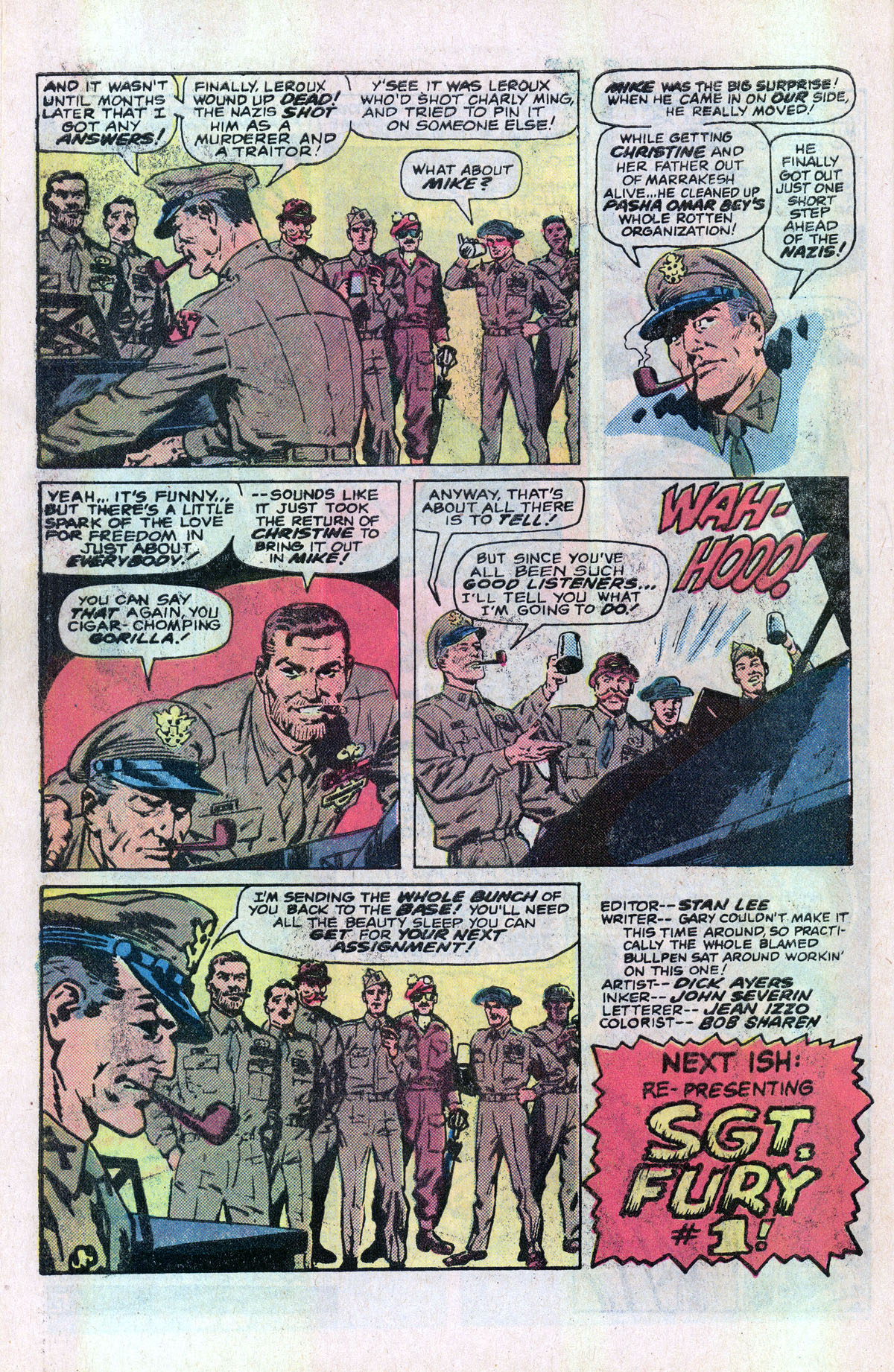 Read online Sgt. Fury comic -  Issue #166 - 29