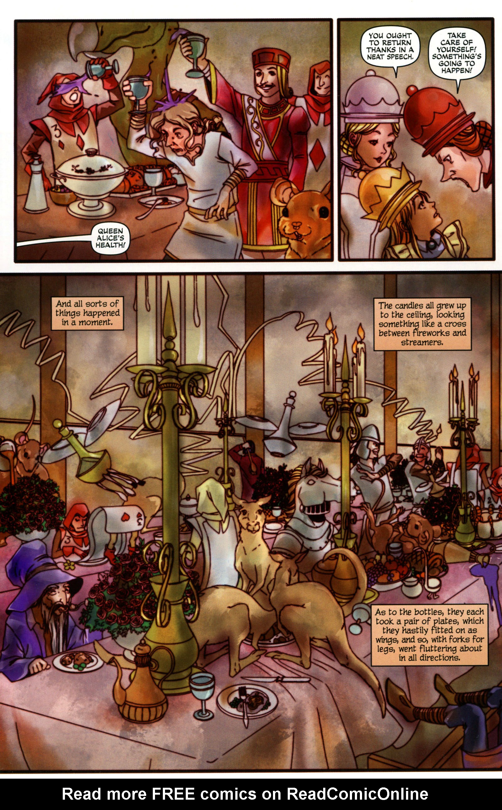 Read online The Complete Alice in Wonderland comic -  Issue #4 - 38