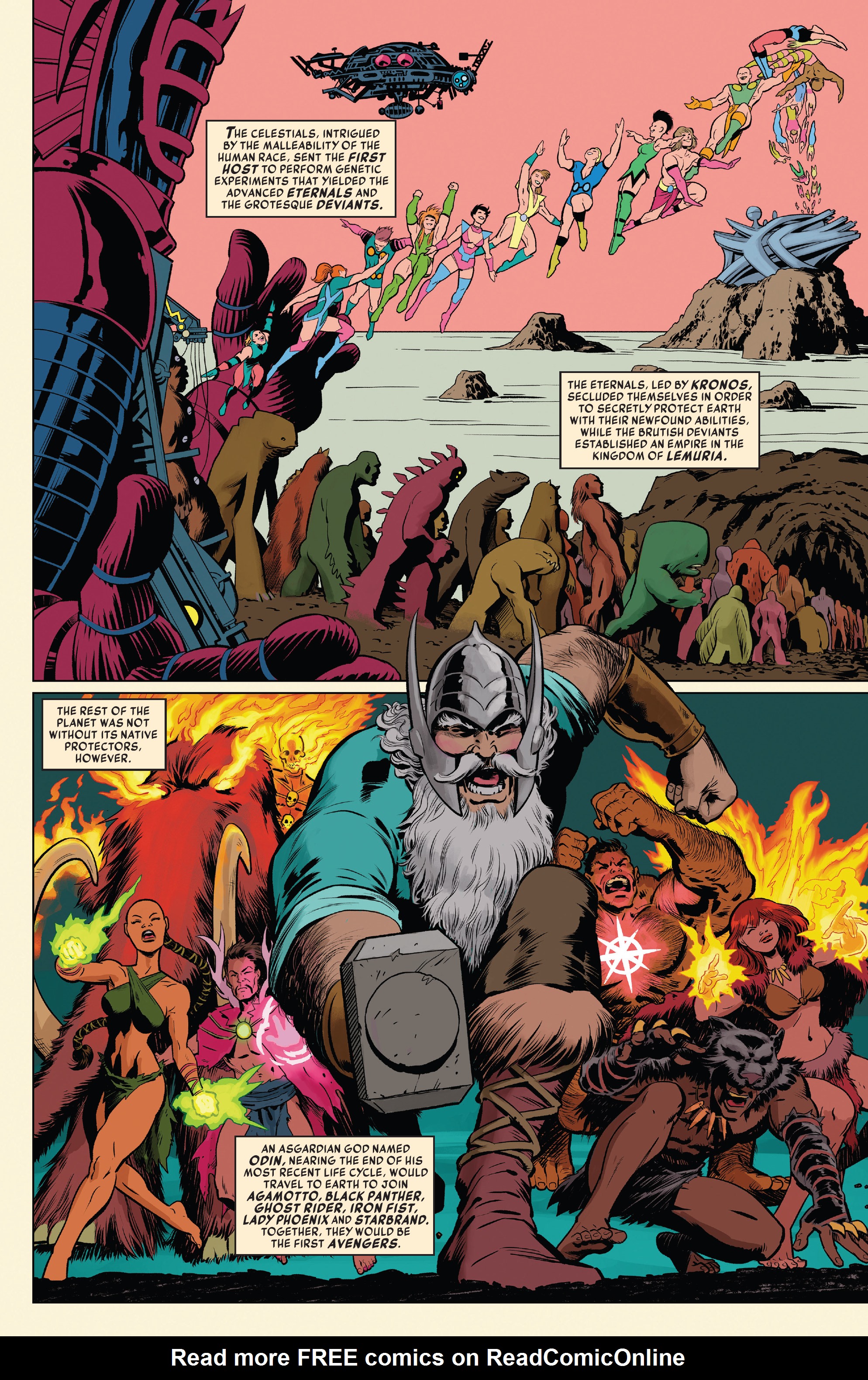 Read online History of the Marvel Universe (2019) comic -  Issue #1 - 10