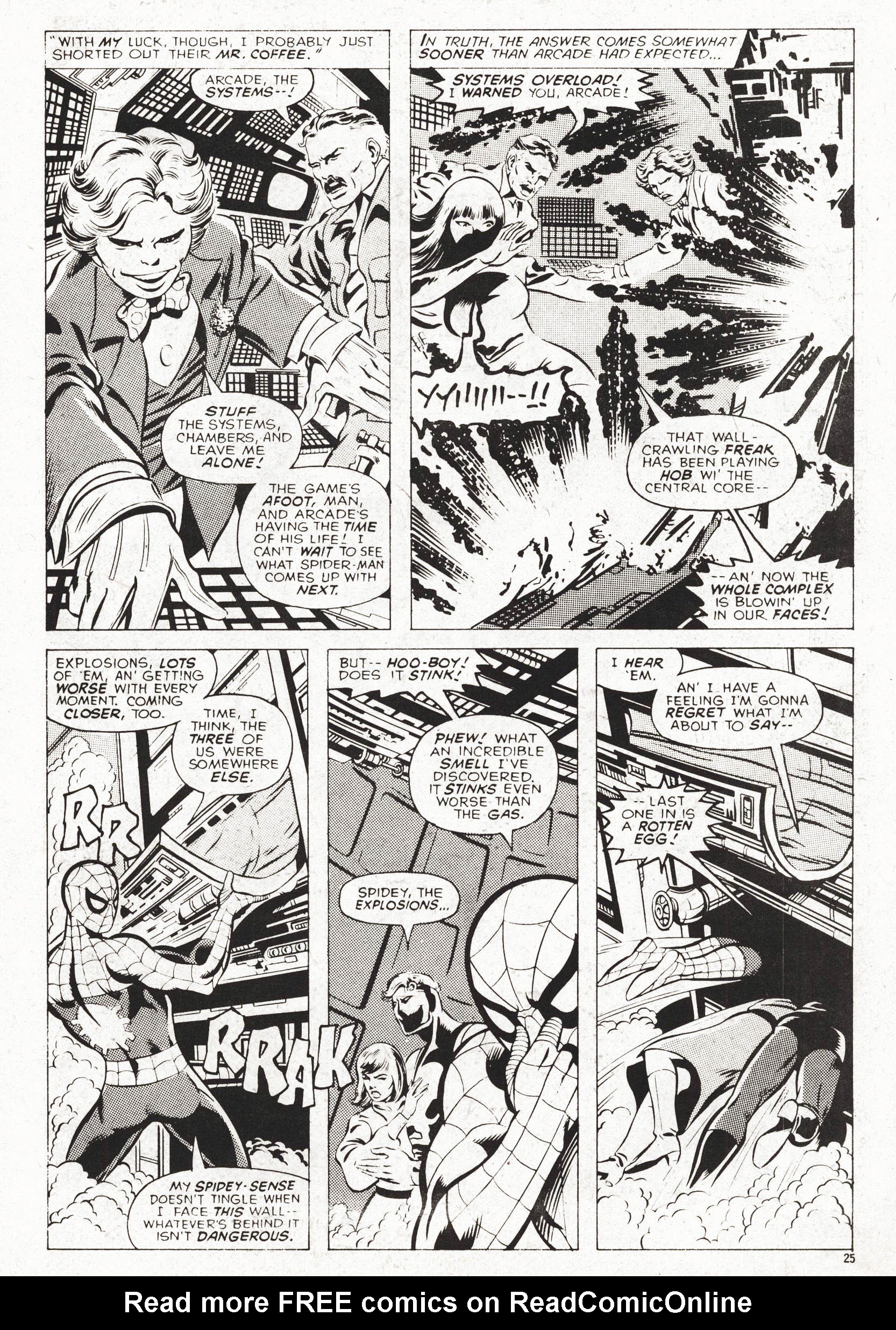 Read online Super Spider-Man and Captain Britain comic -  Issue #253 - 24