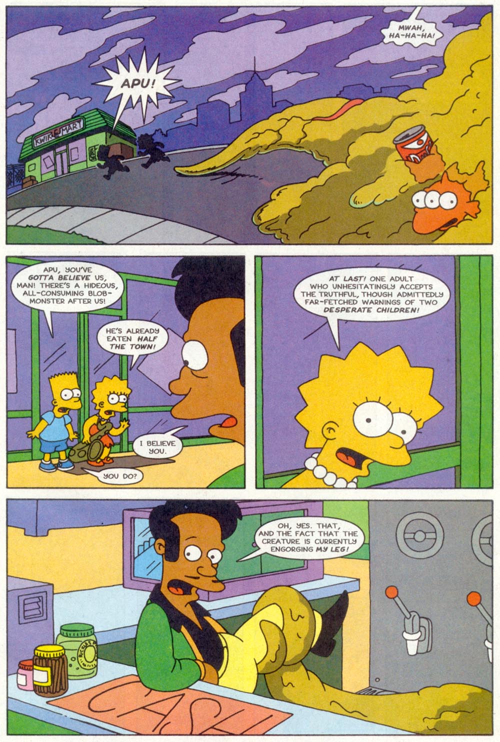 Read online Treehouse of Horror comic -  Issue #2 - 12