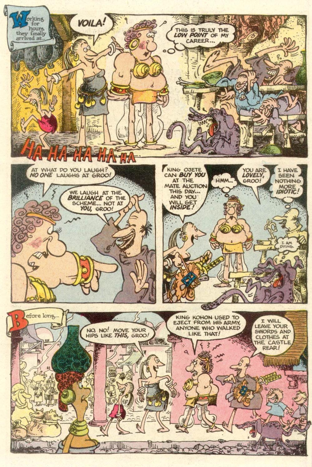 Read online Sergio Aragonés Groo the Wanderer comic -  Issue #6 - 13