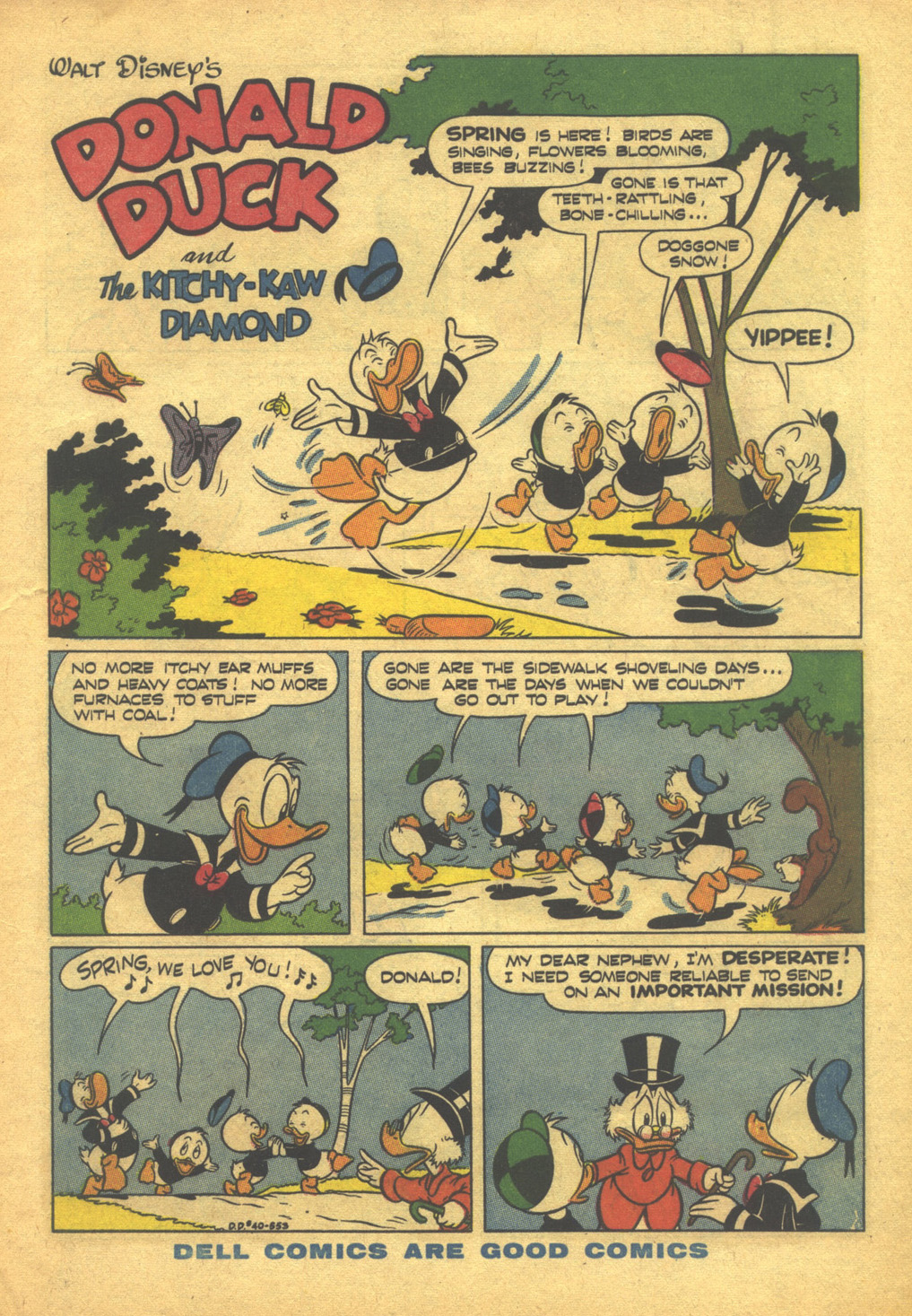 Read online Walt Disney's Donald Duck (1952) comic -  Issue #40 - 3