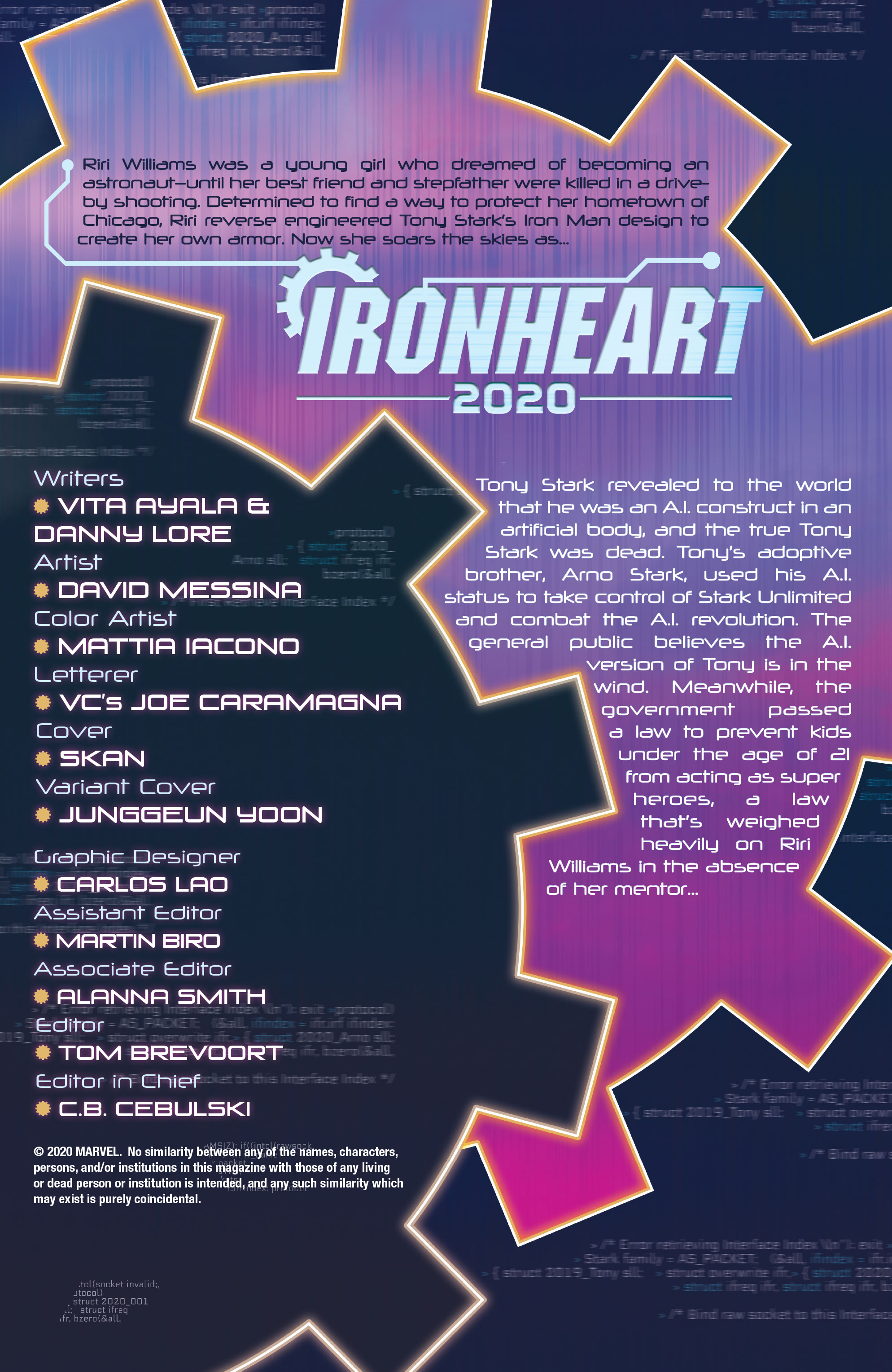 Read online 2020 Ironheart comic -  Issue #1 - 2