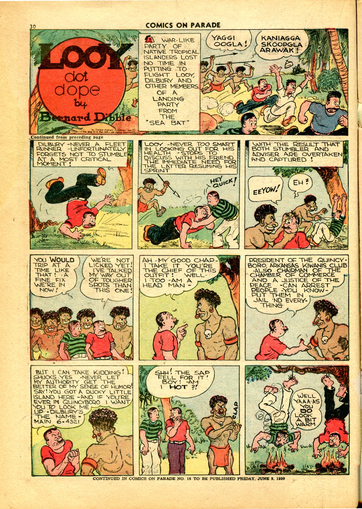 Read online Comics on Parade comic -  Issue #15 - 32